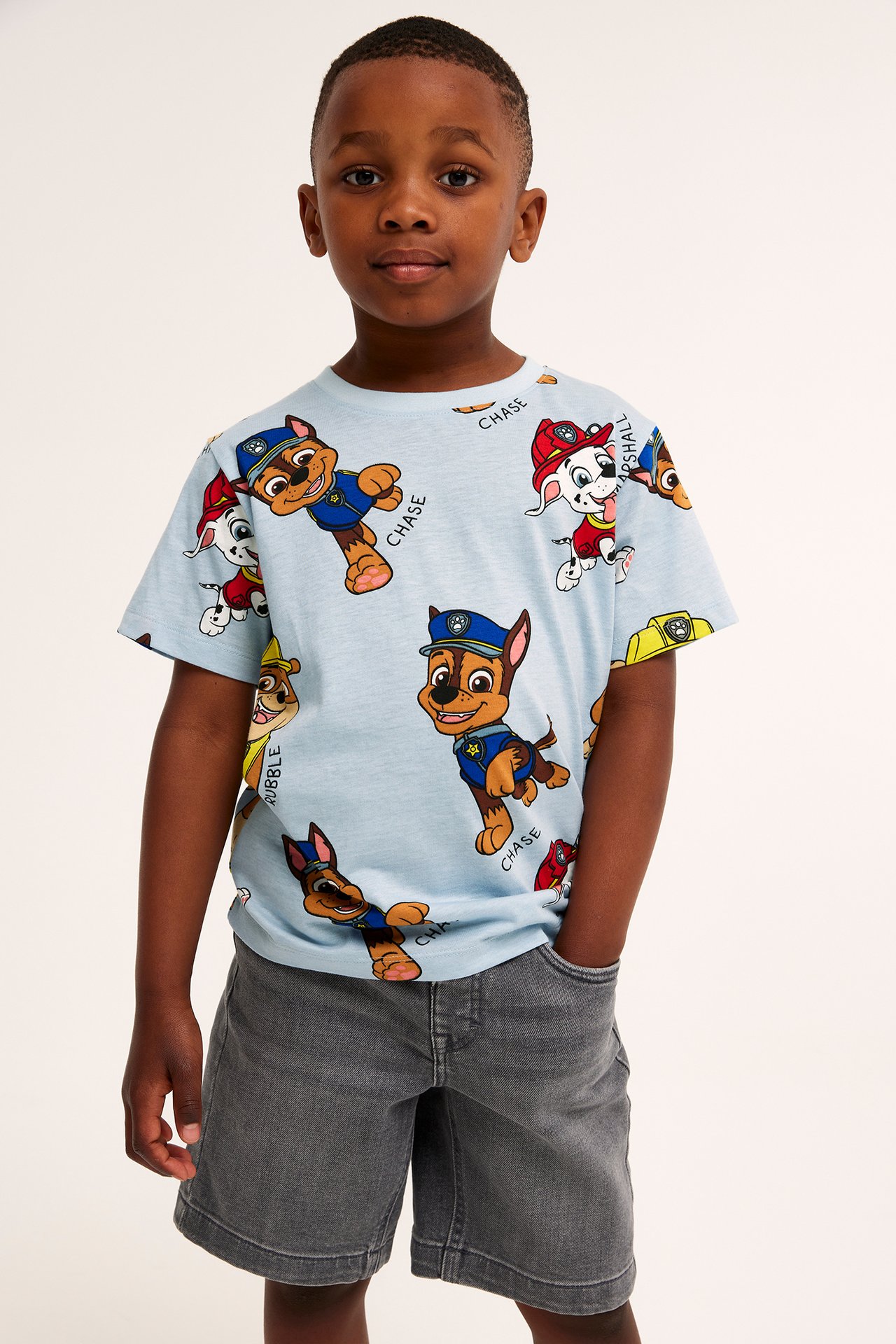 T-skjorte Paw Patrol - Lyseblå - 1