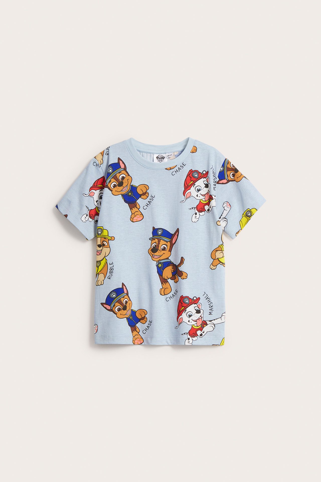 T-skjorte Paw Patrol - Lyseblå - 6