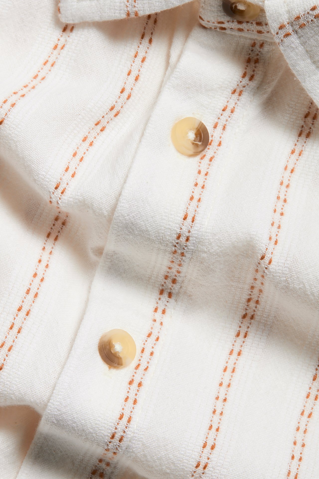 Kortärmad skjorta - Offwhite - 4