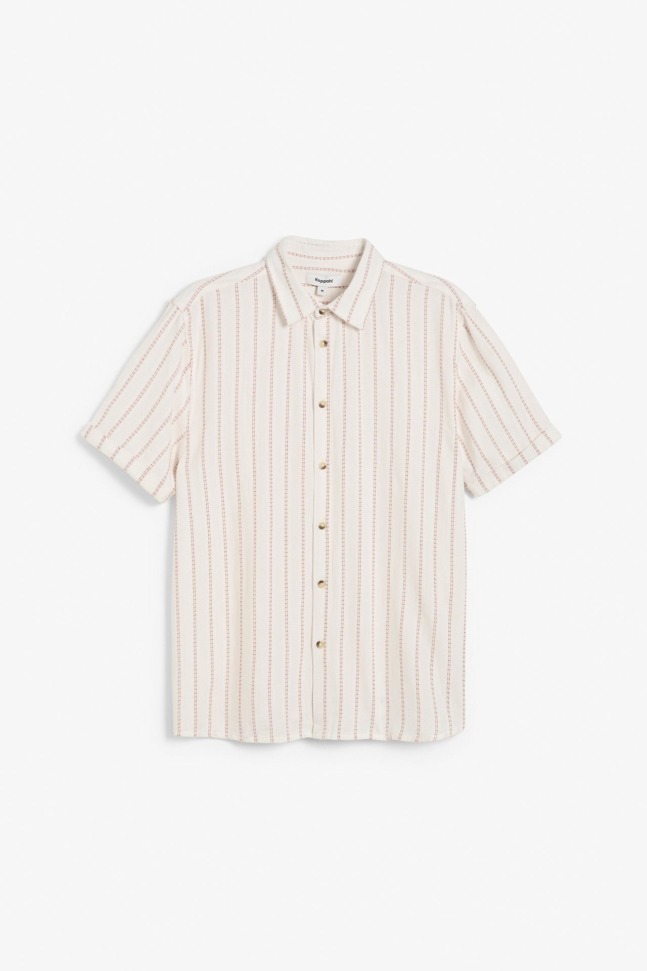 Kortärmad skjorta - Offwhite - 5