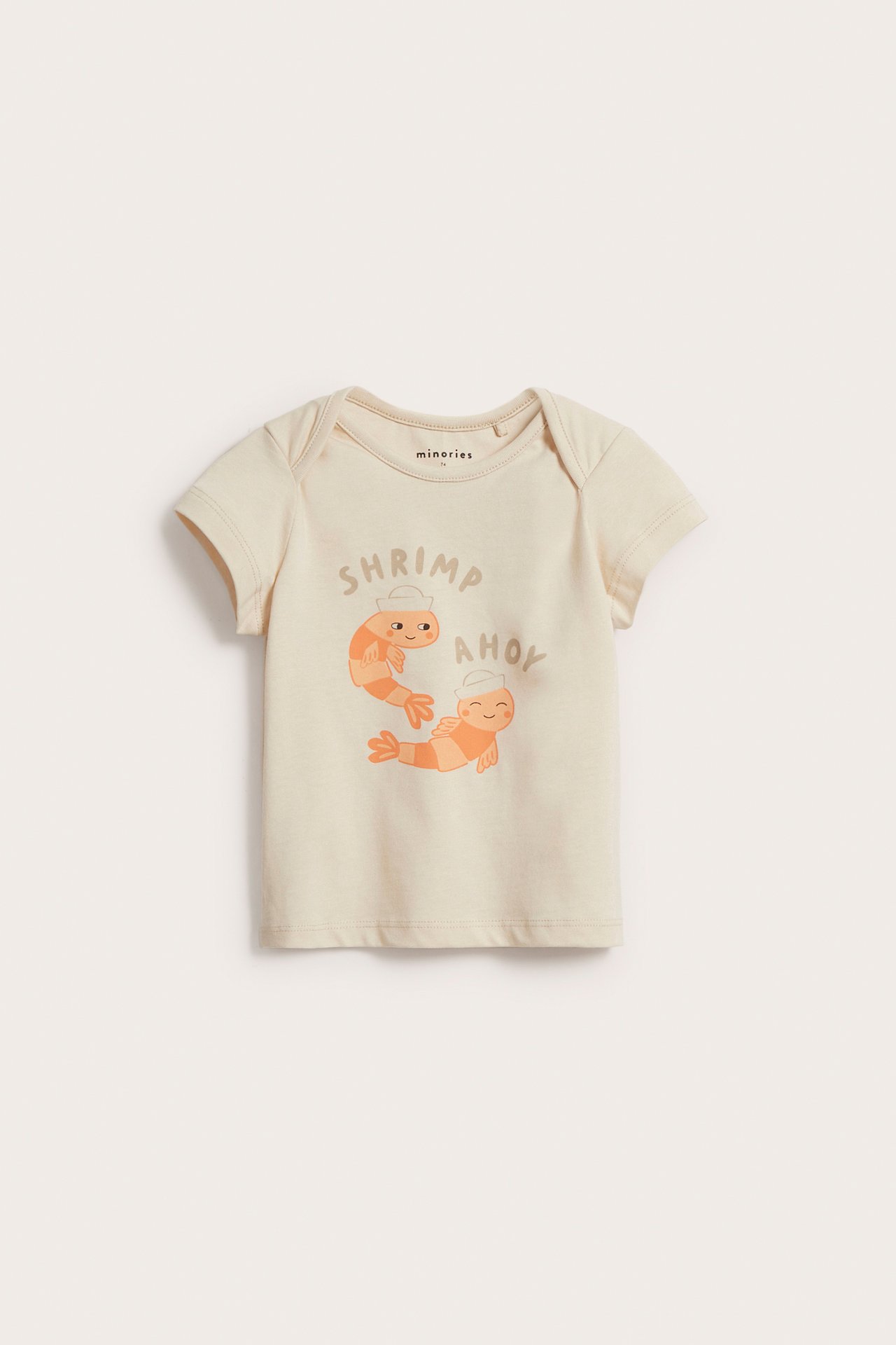 T-shirt dla niemowląt - Beżowy - 2