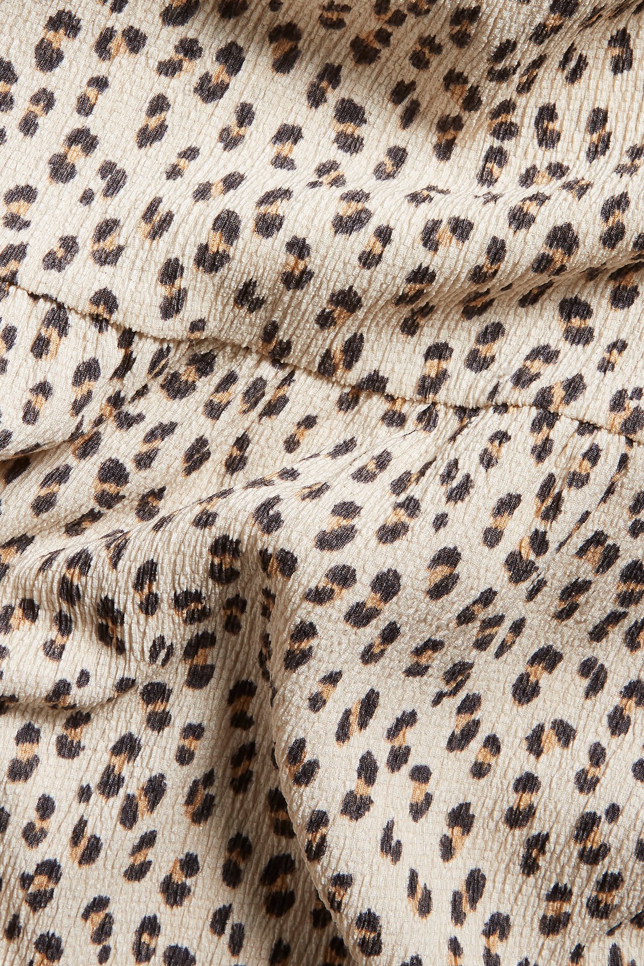 Leopardmønstret maxiskjørt - Beige - 5
