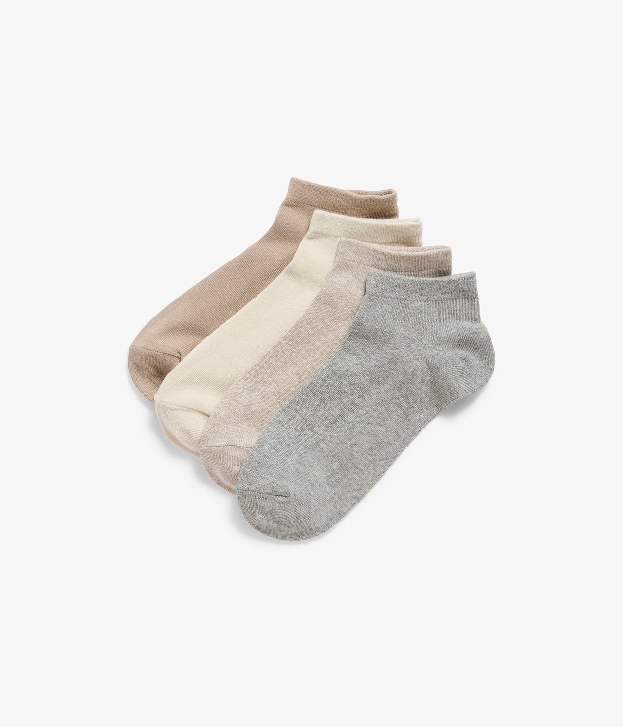 4-pk. sokker - Brun - 1