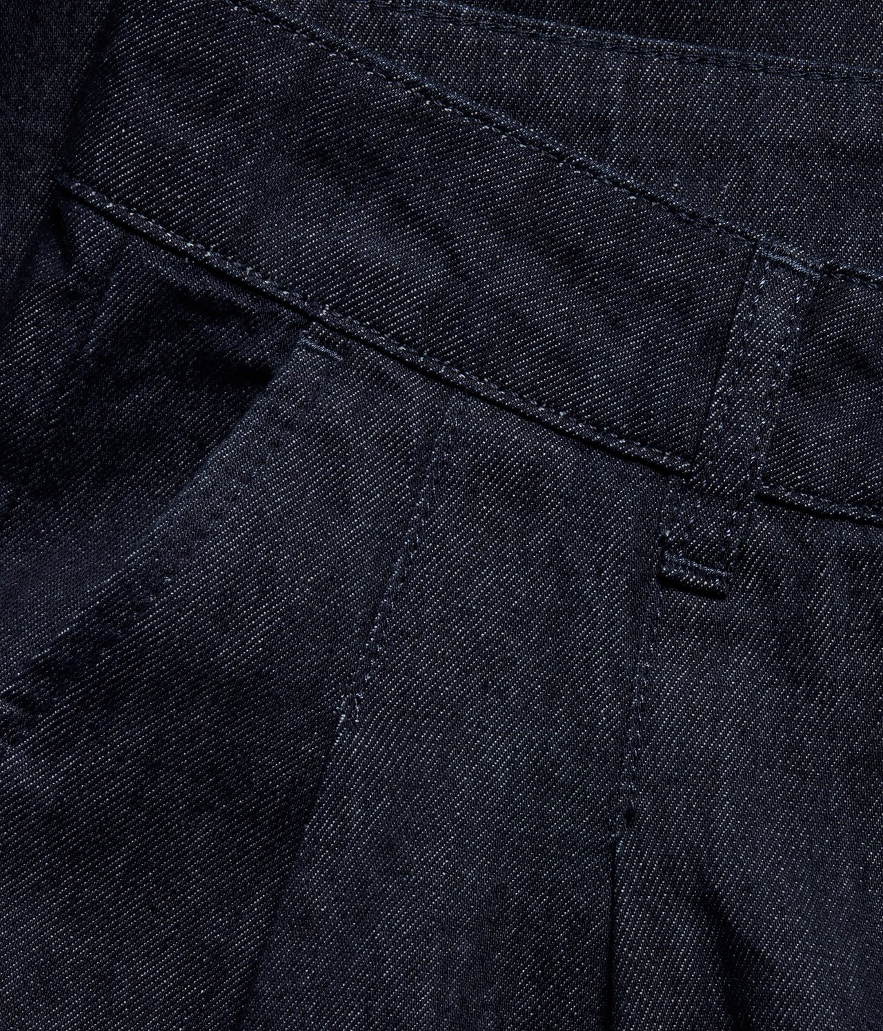 Wide jeans High waist Mörk denim - null - 4