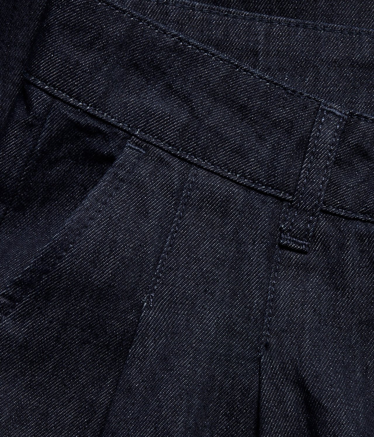Wide jeans High waist Tumma denimi - null - 5