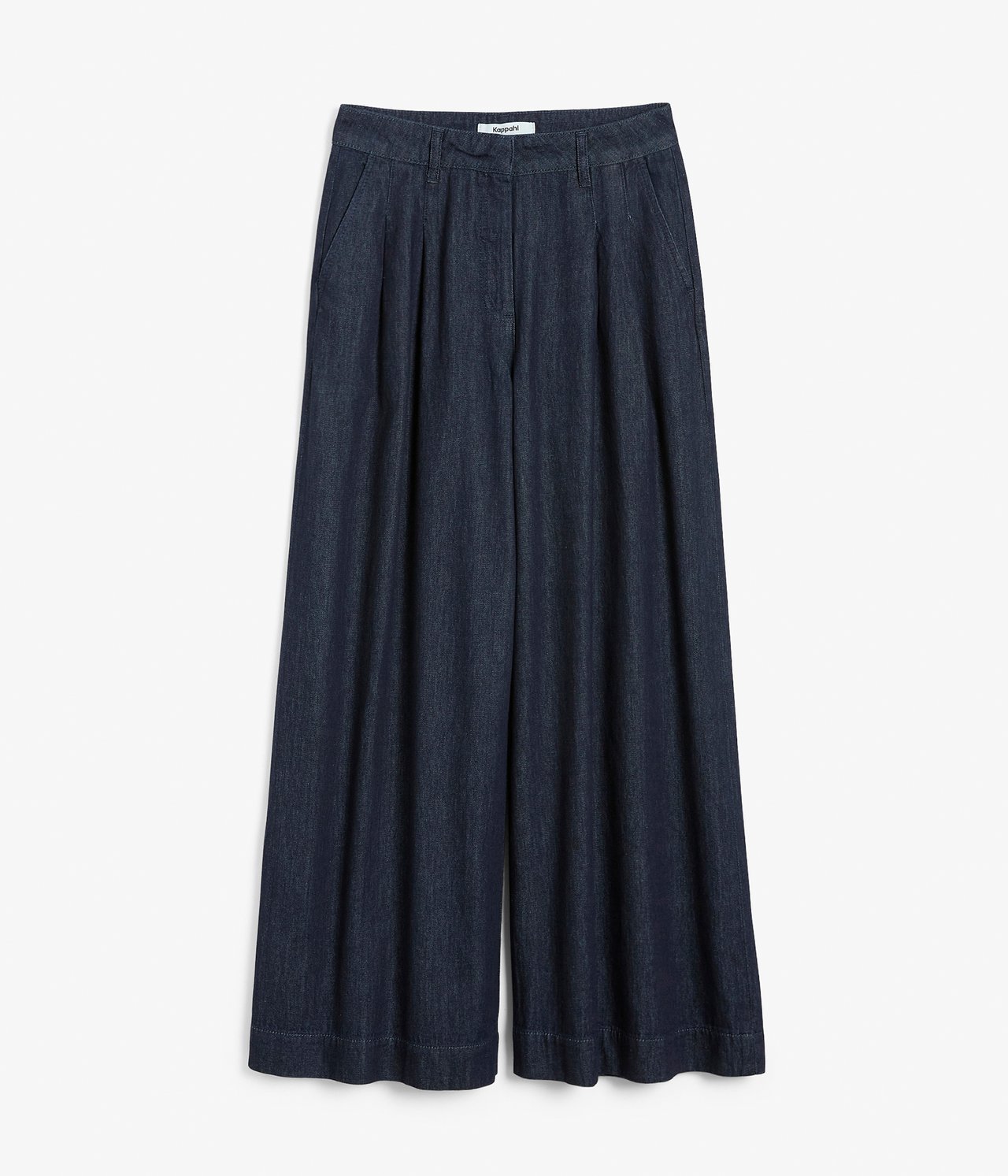 Dżinsy Wide High Waist - Ciemny dżins - 6