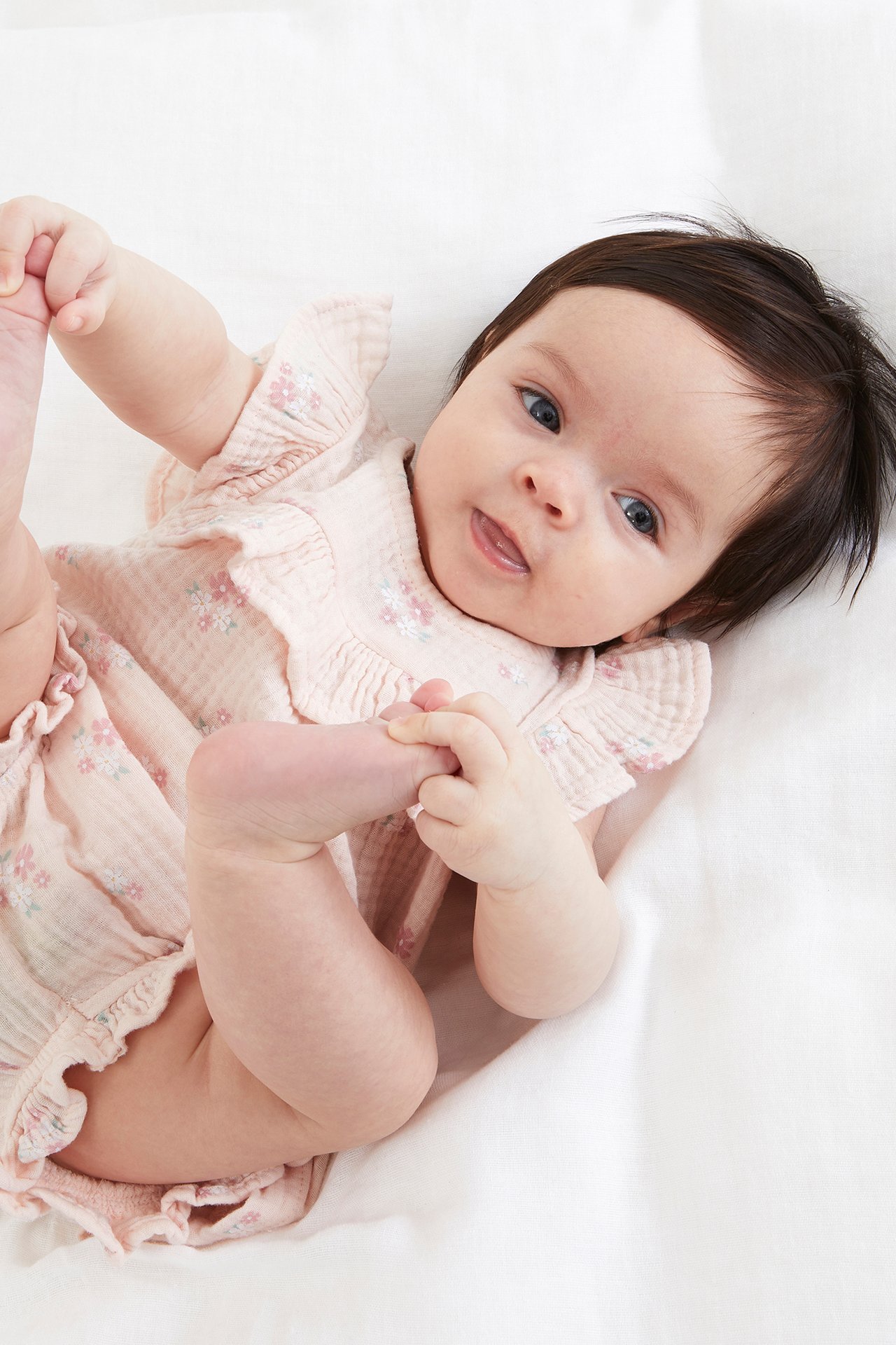 Set med blus och puffshorts Baby - Rosa - 2