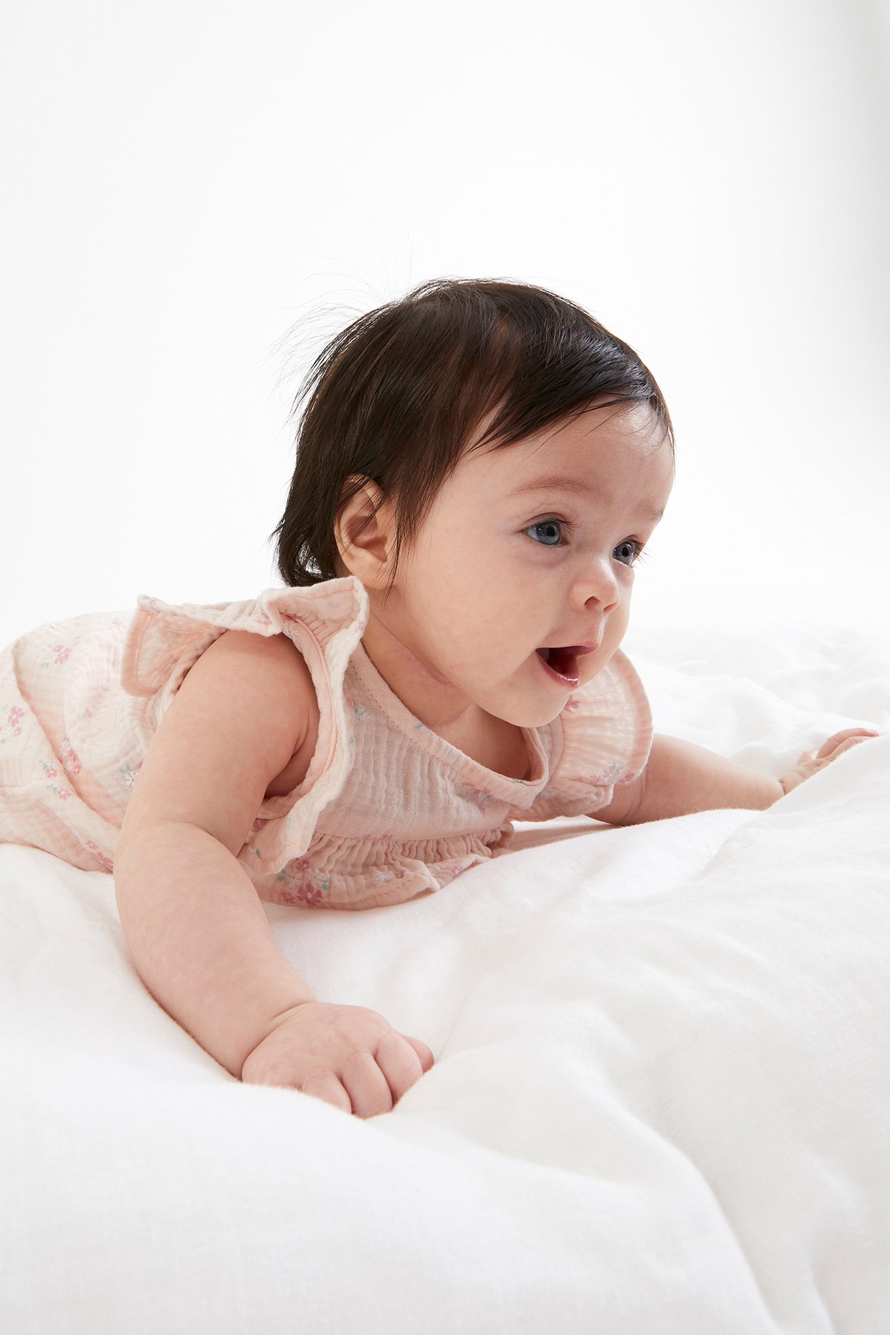 Set med blus och puffshorts Baby - Rosa - 5