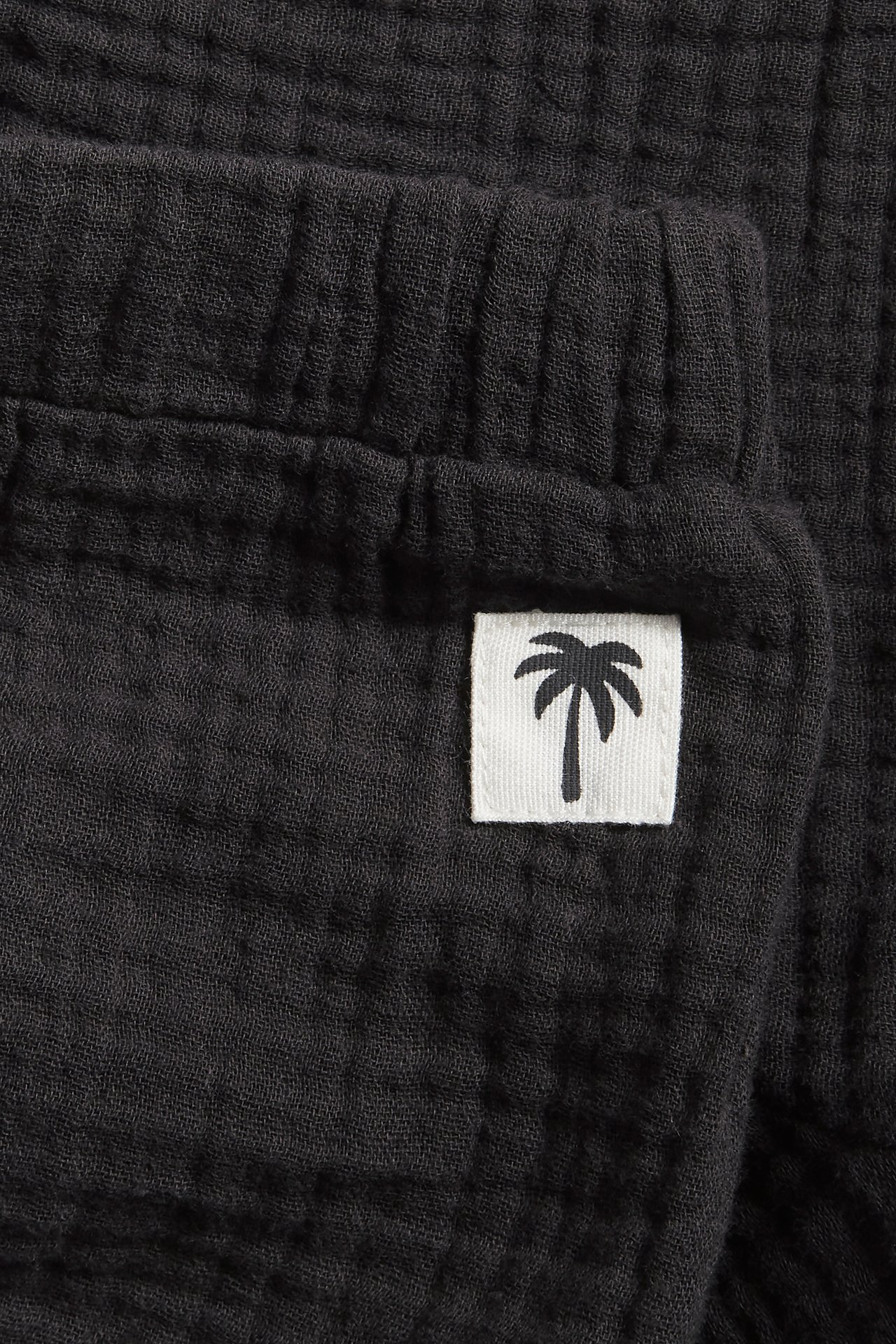 Muslinshorts Baby - Svart - 4