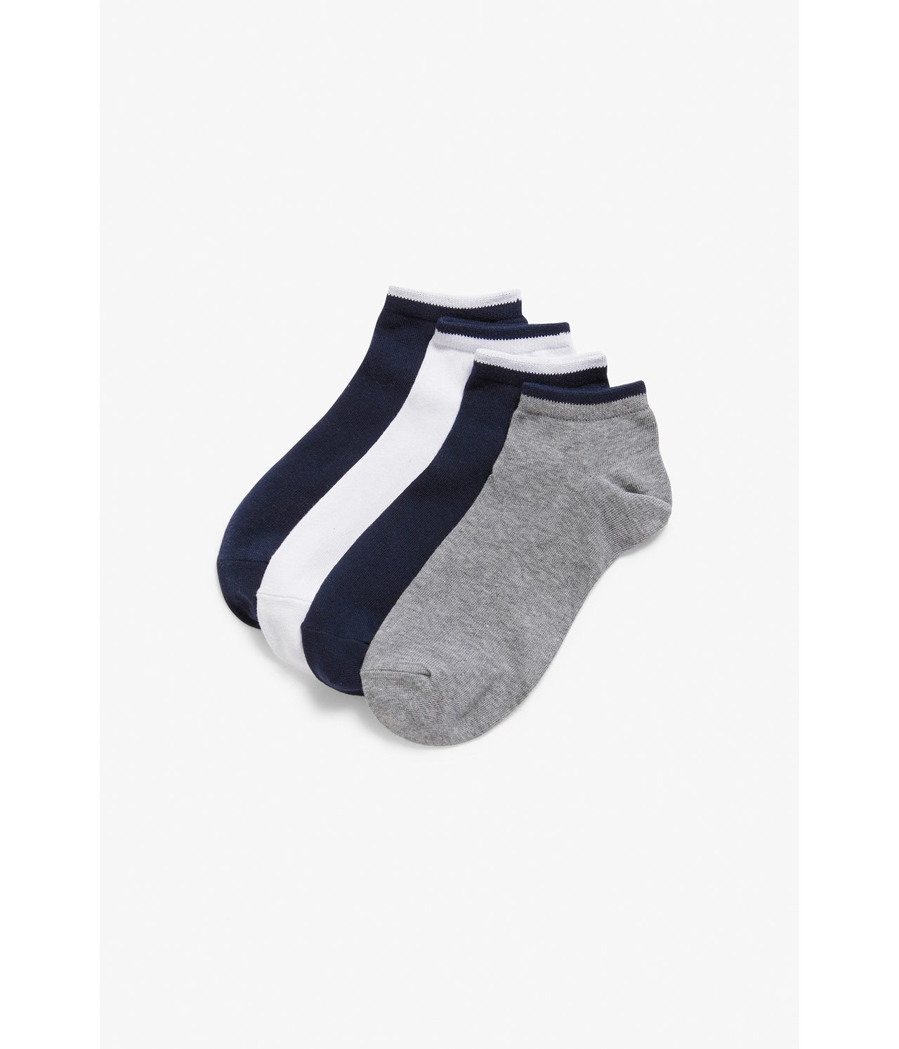 Ankelstrumpor i 4-pack - Mörkblå - 1