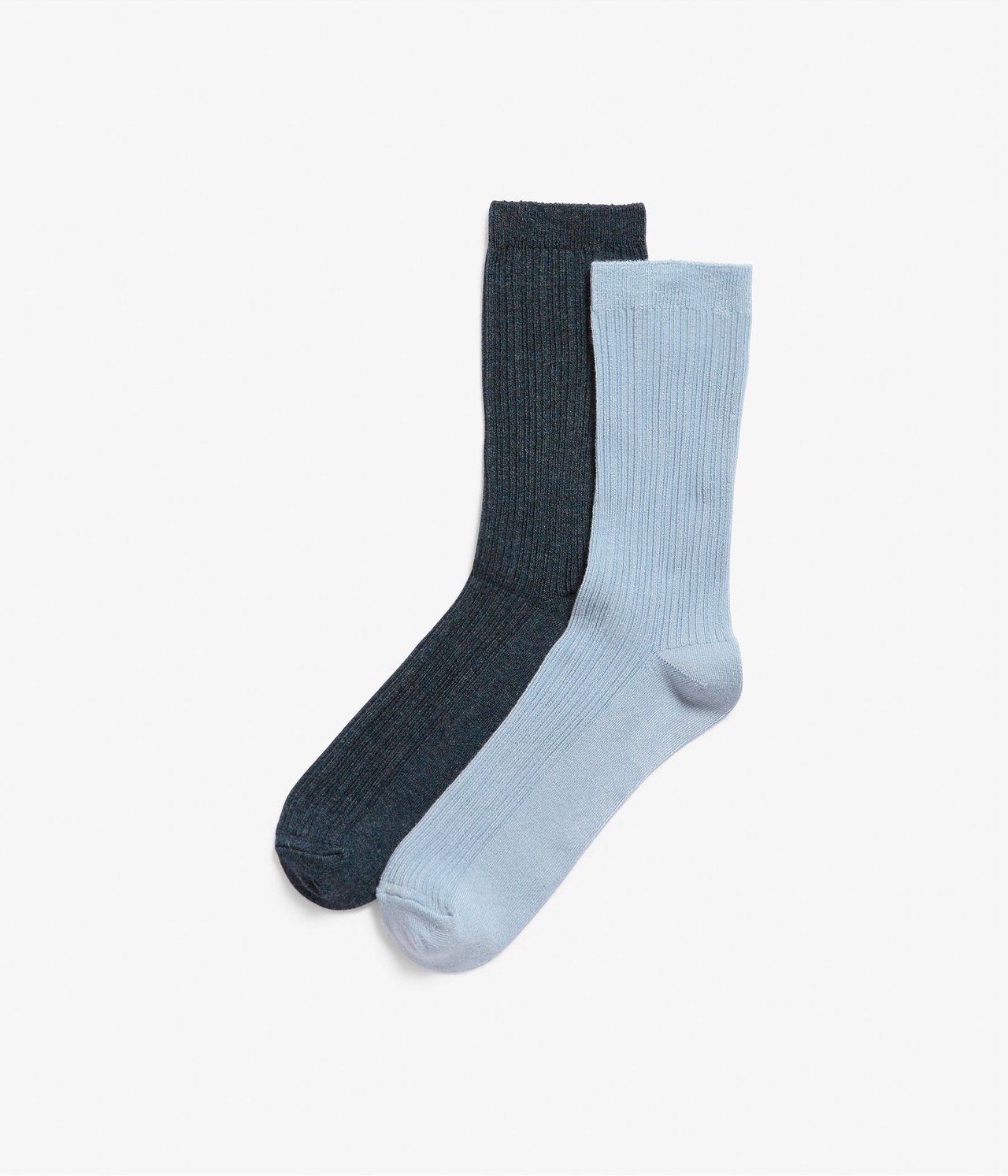 2-pk. sokker Blå - null - 0
