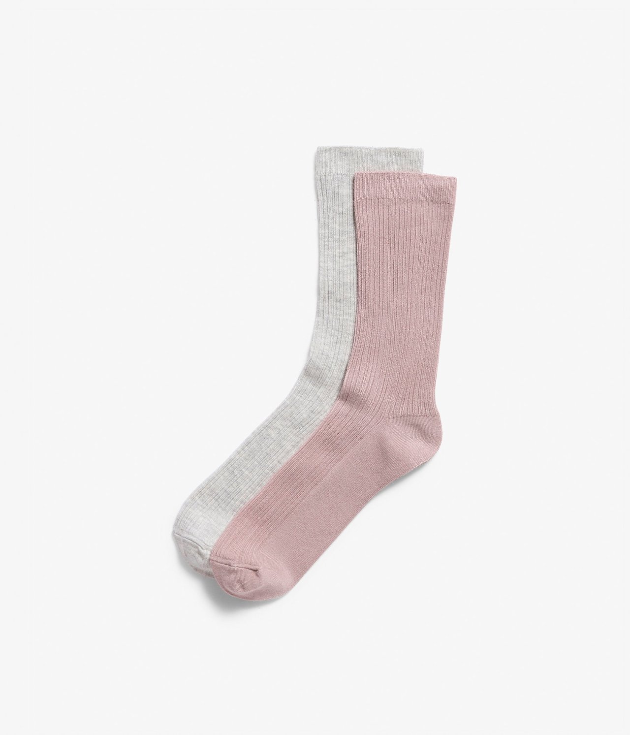 2 paria sukkia - Vaaleanpunainen - 1