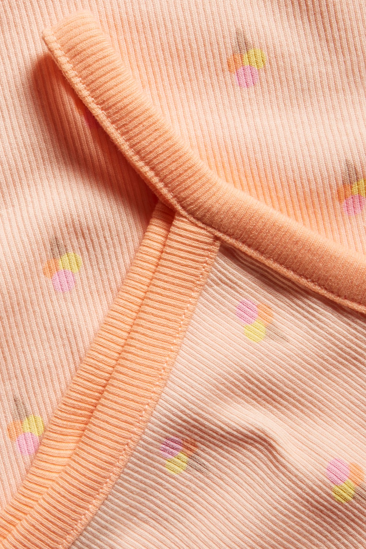 Ribbat linne - Orange - 4
