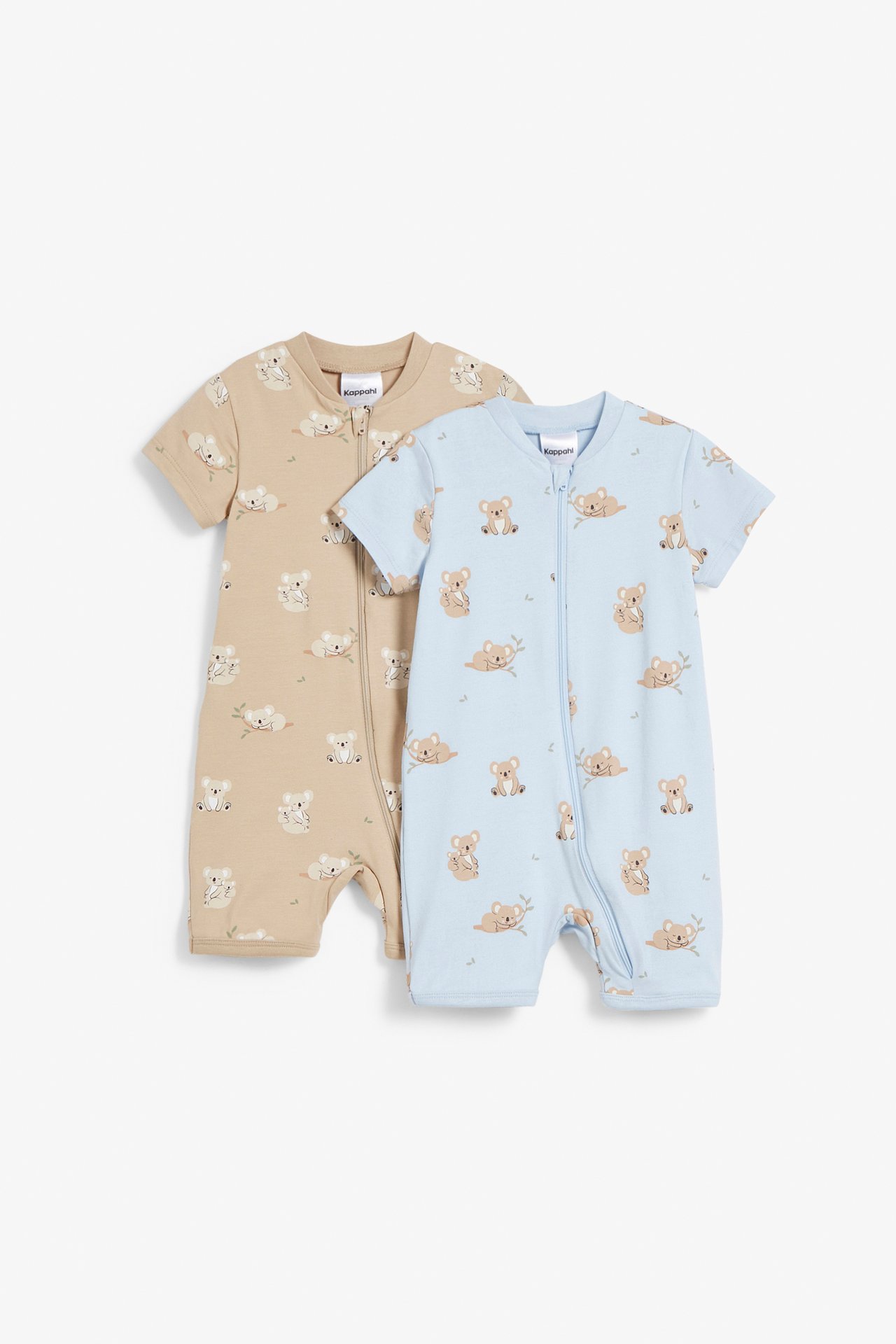 2 kpl:n pakkaus vauvojen pyjamoita - Sininen - 2