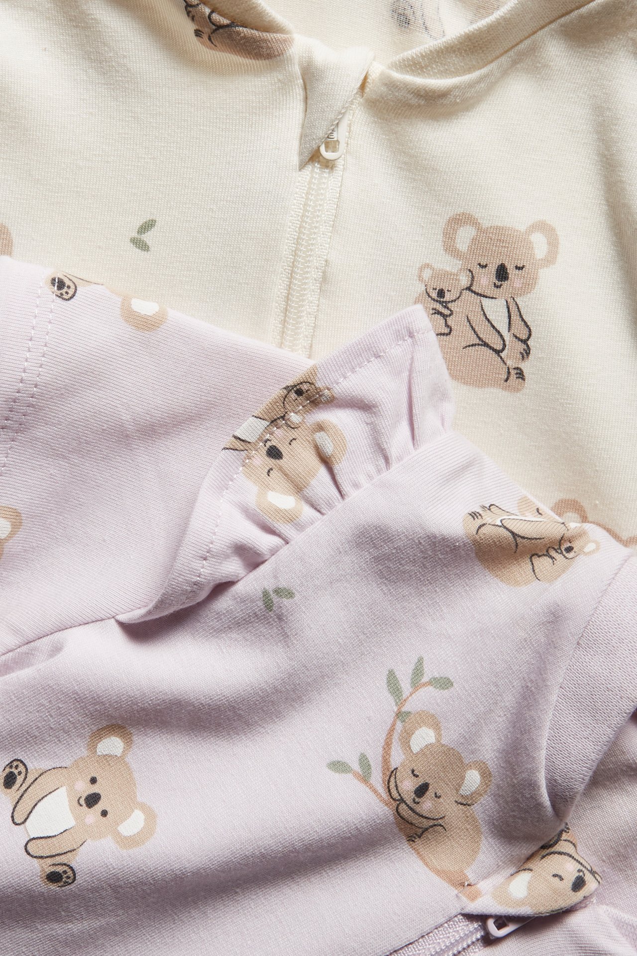 Piżama dla niemowląt, 2-pak - Jasnofioletowy - 4