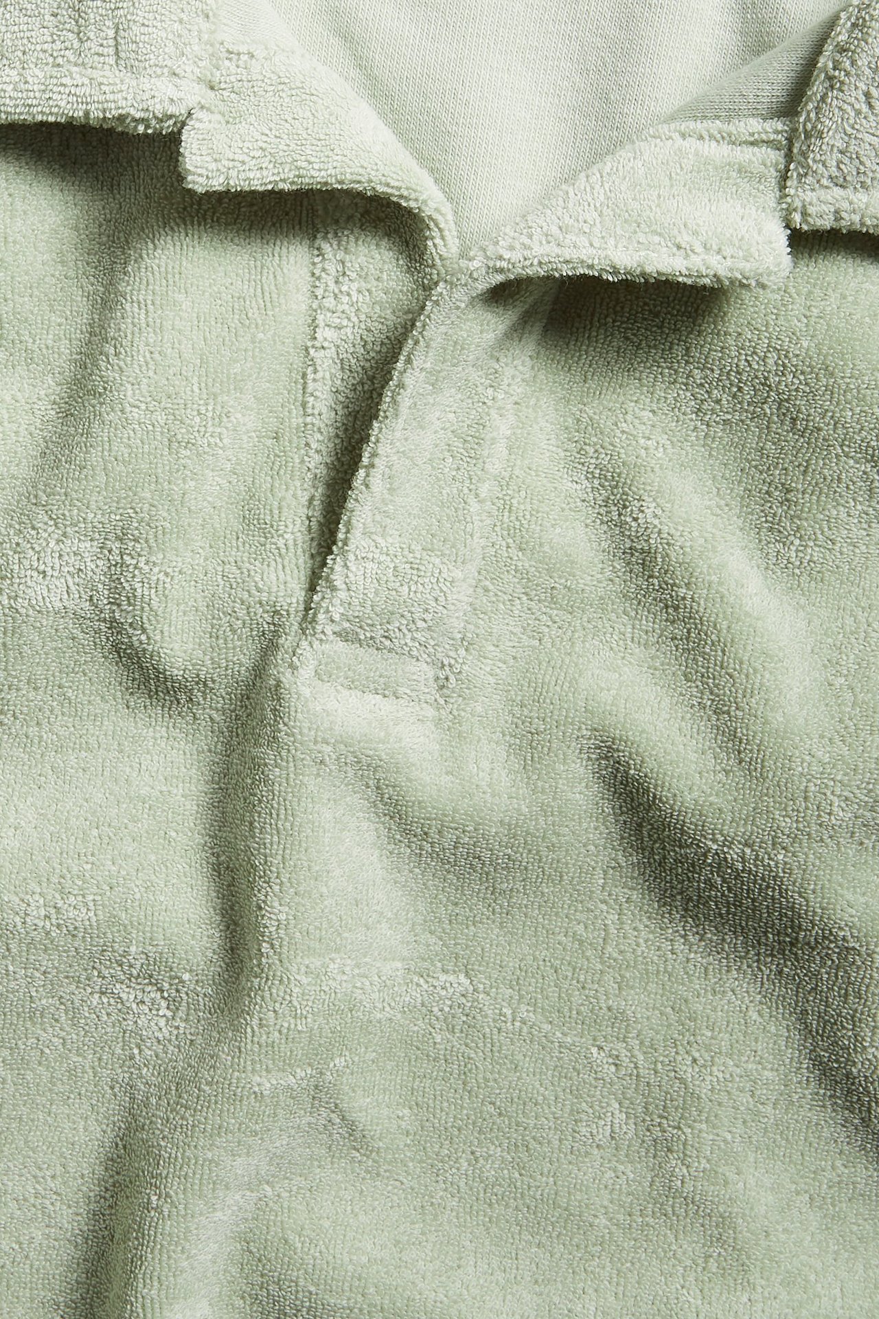 Tennisskjorte i frotté Grønn - null - 1