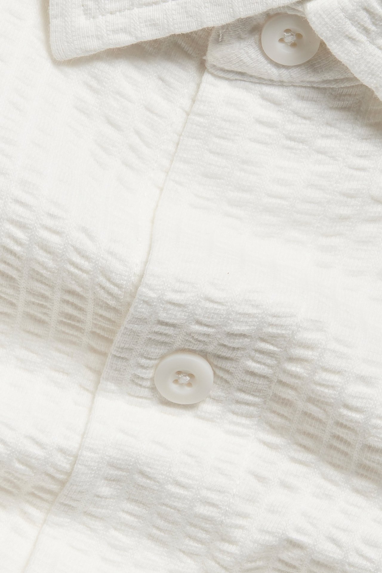 Tennisskjorte i trikot Offwhite - null - 5