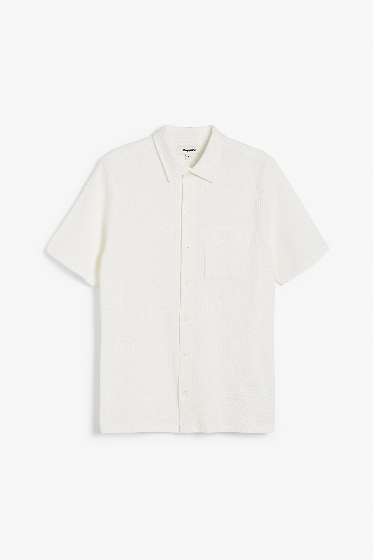 Tennisskjorte i trikot - Offwhite - 6