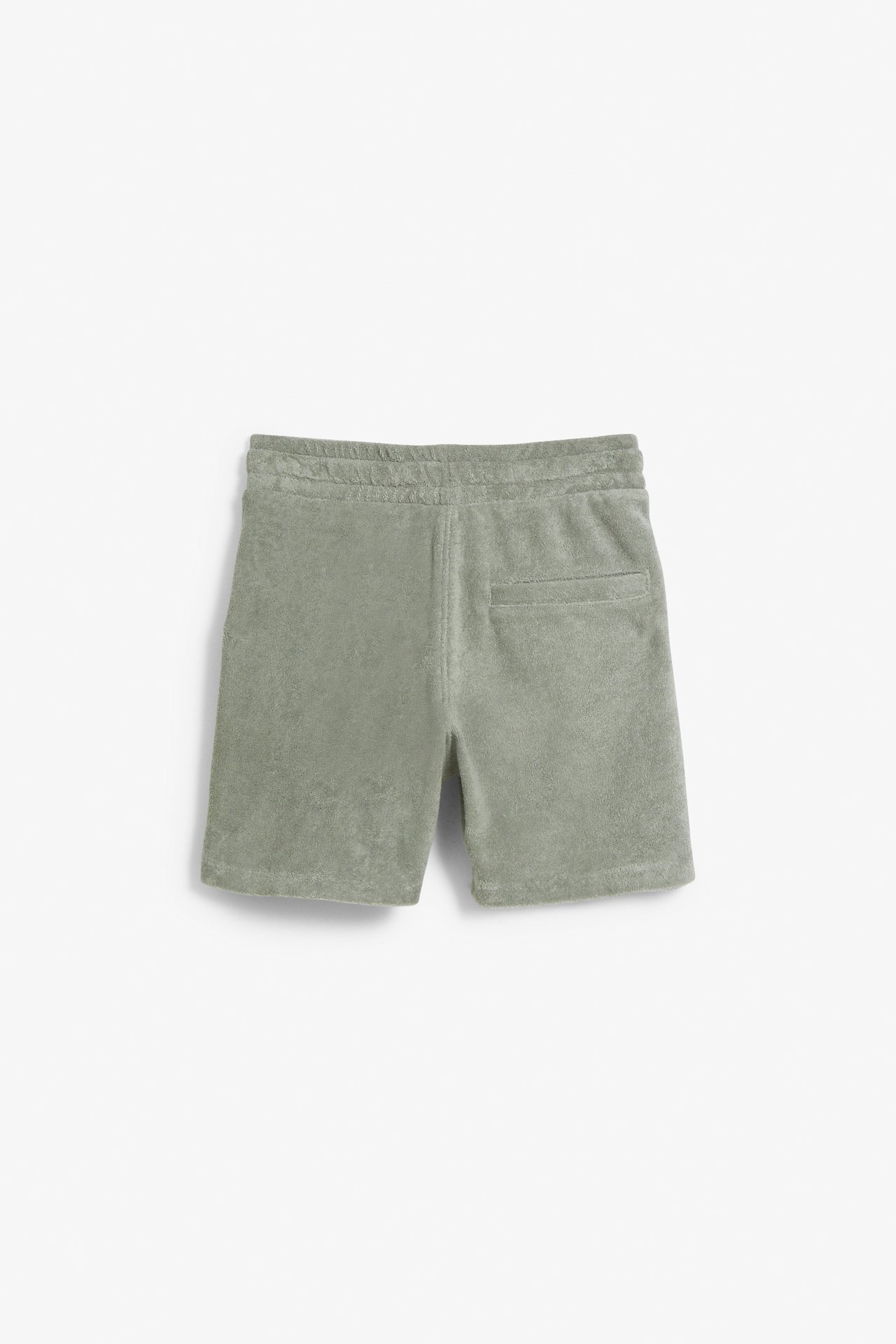 Shorts i frotté - Mørkegrønn - 6