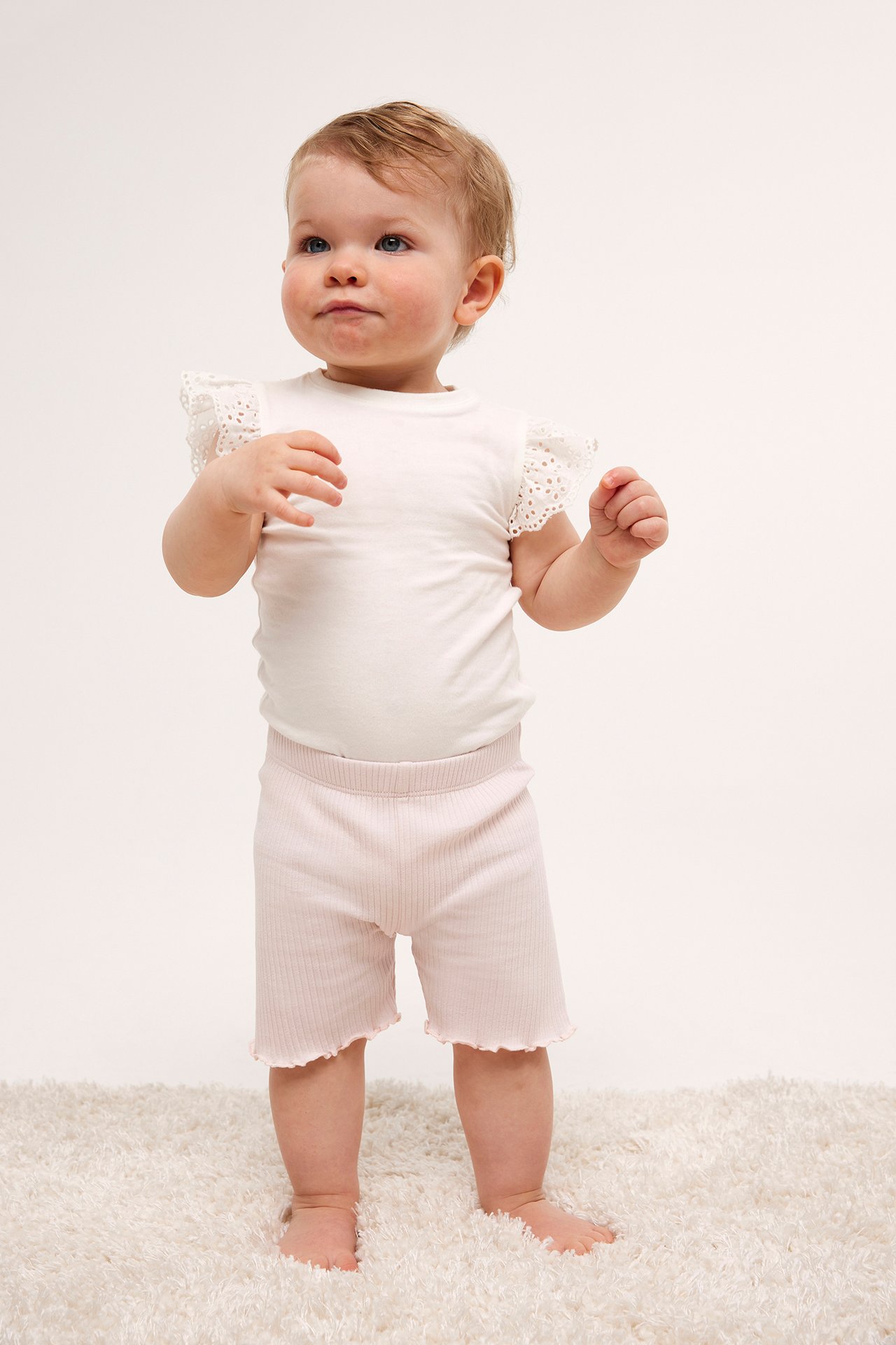Ribbade shorts Baby - Rosa - 2
