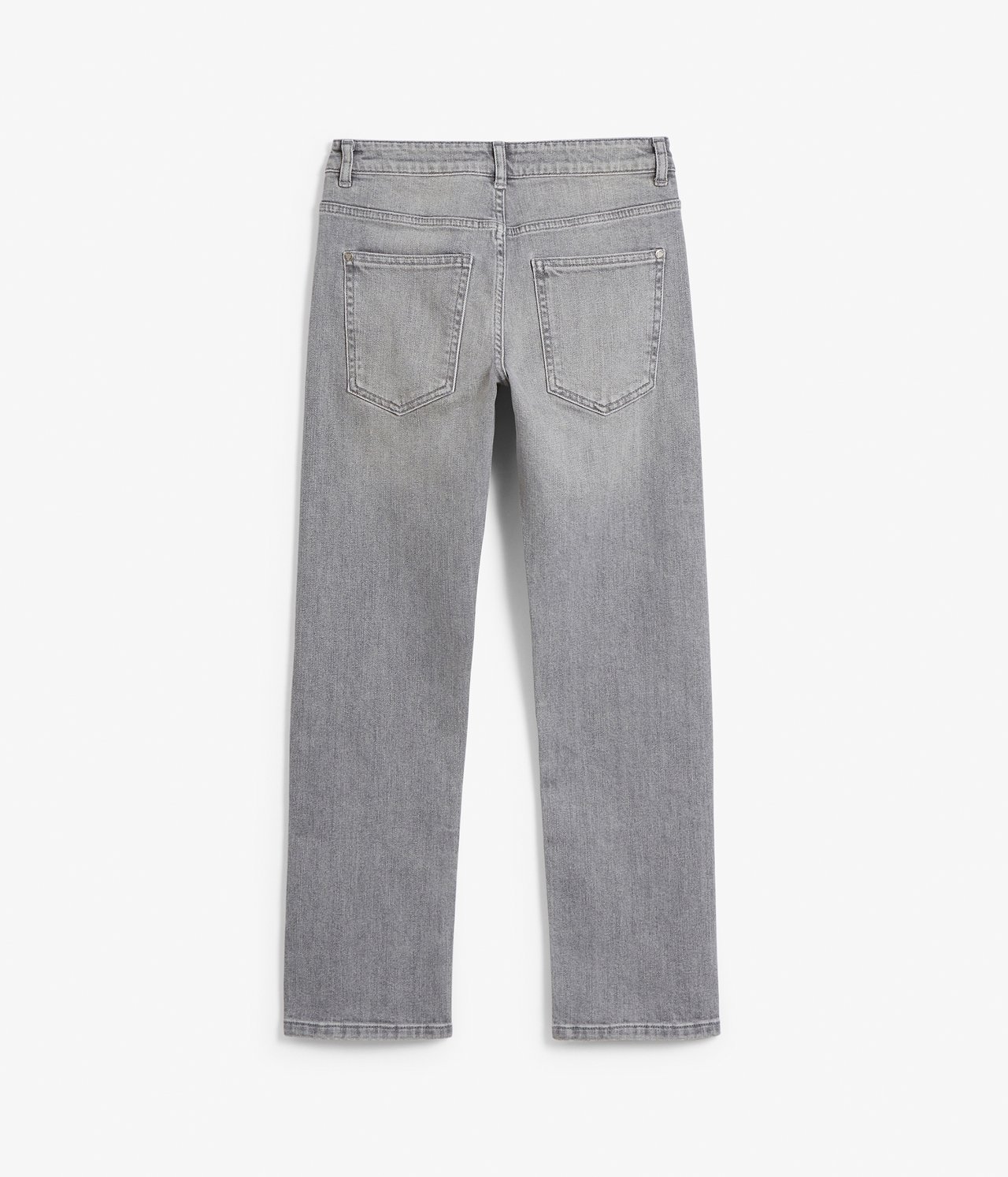Straight jeans mid waist - Hopeanharmaa - 6