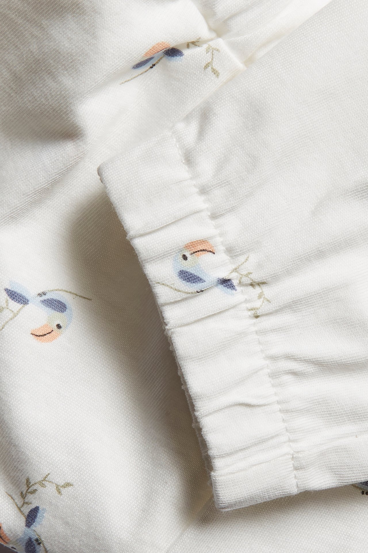 Mönstrade byxor Baby - Offwhite - 2