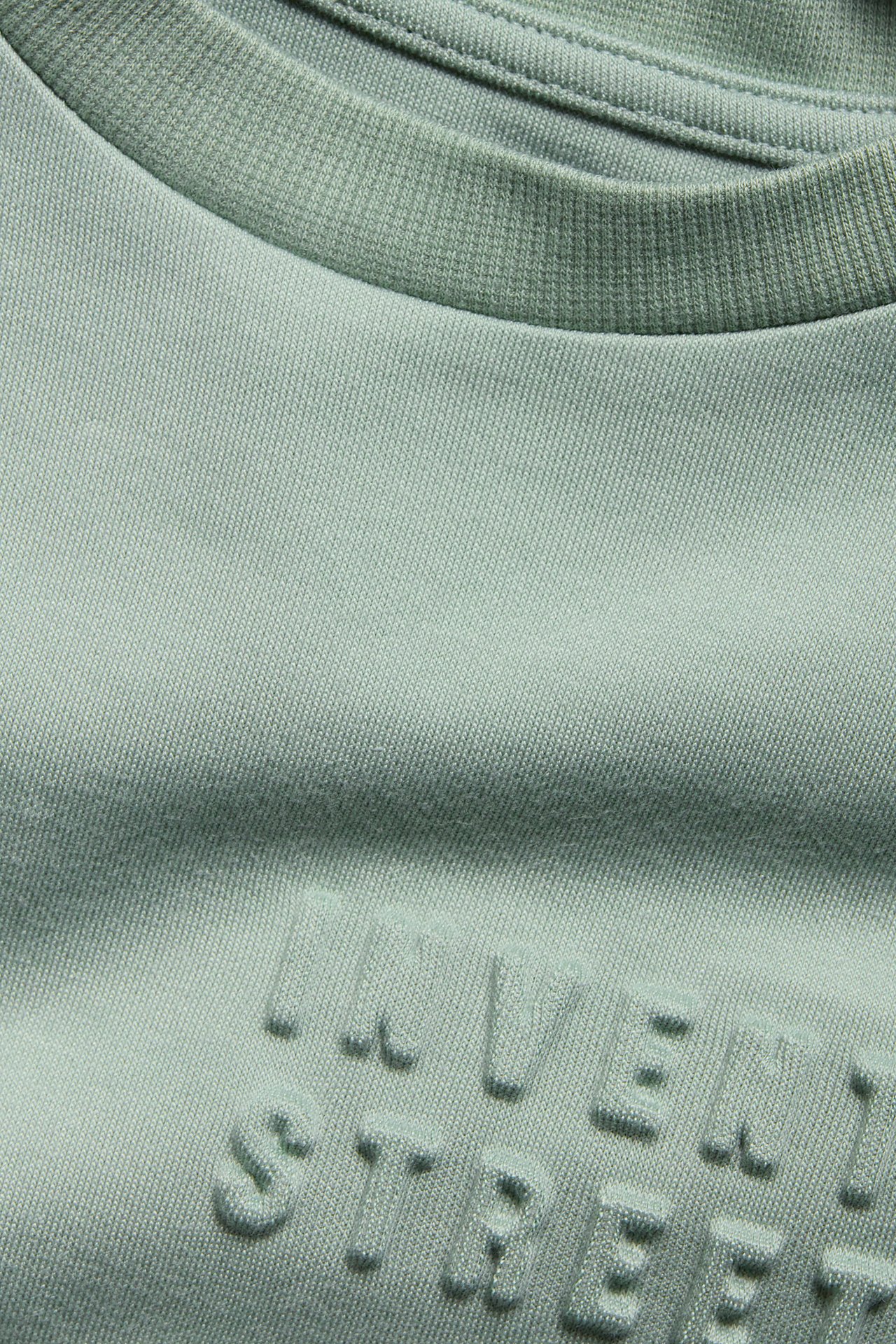 Oversized t-skjorte - Grønn - 7
