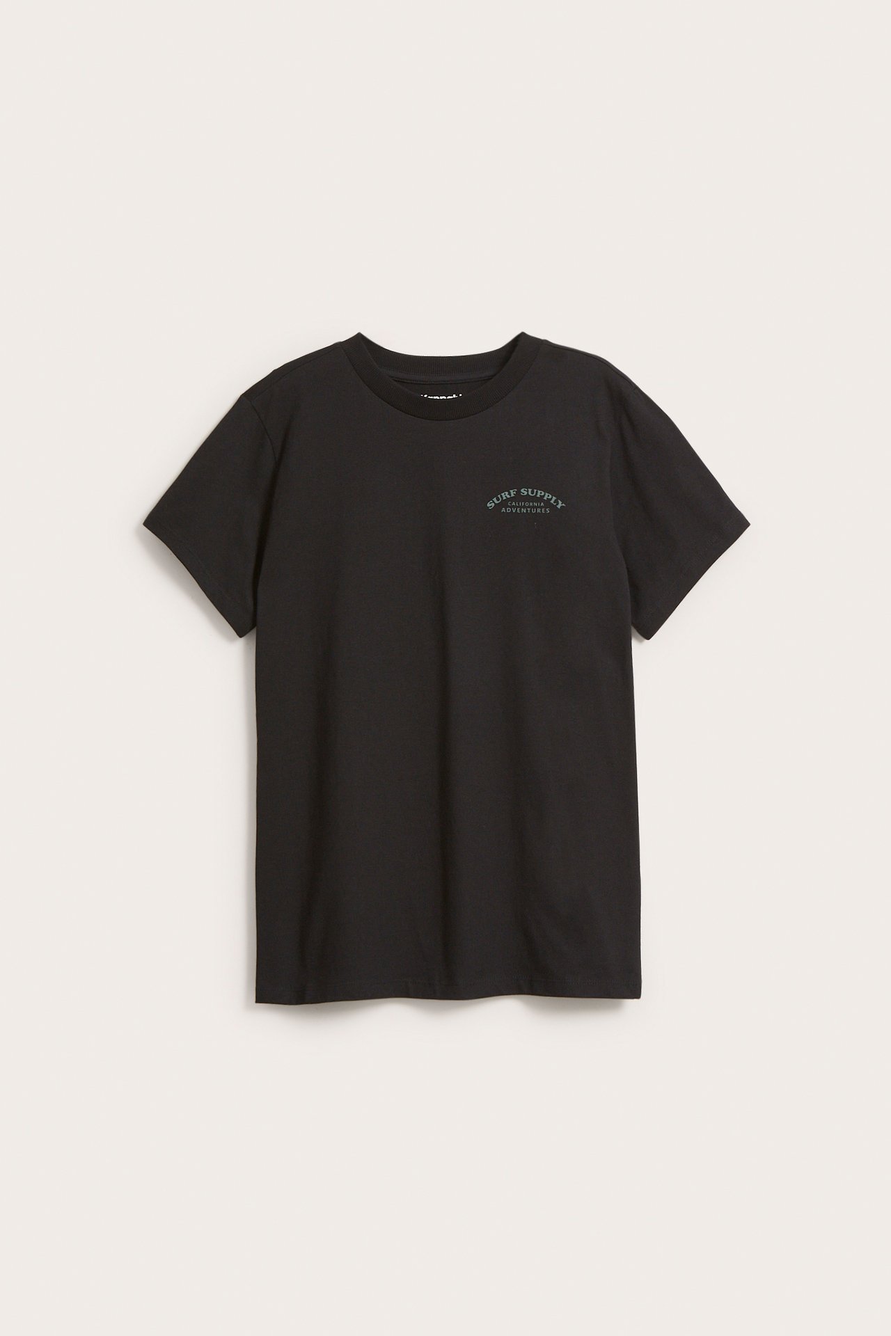 T-shirt med tryck på ryggen - Svart - 6