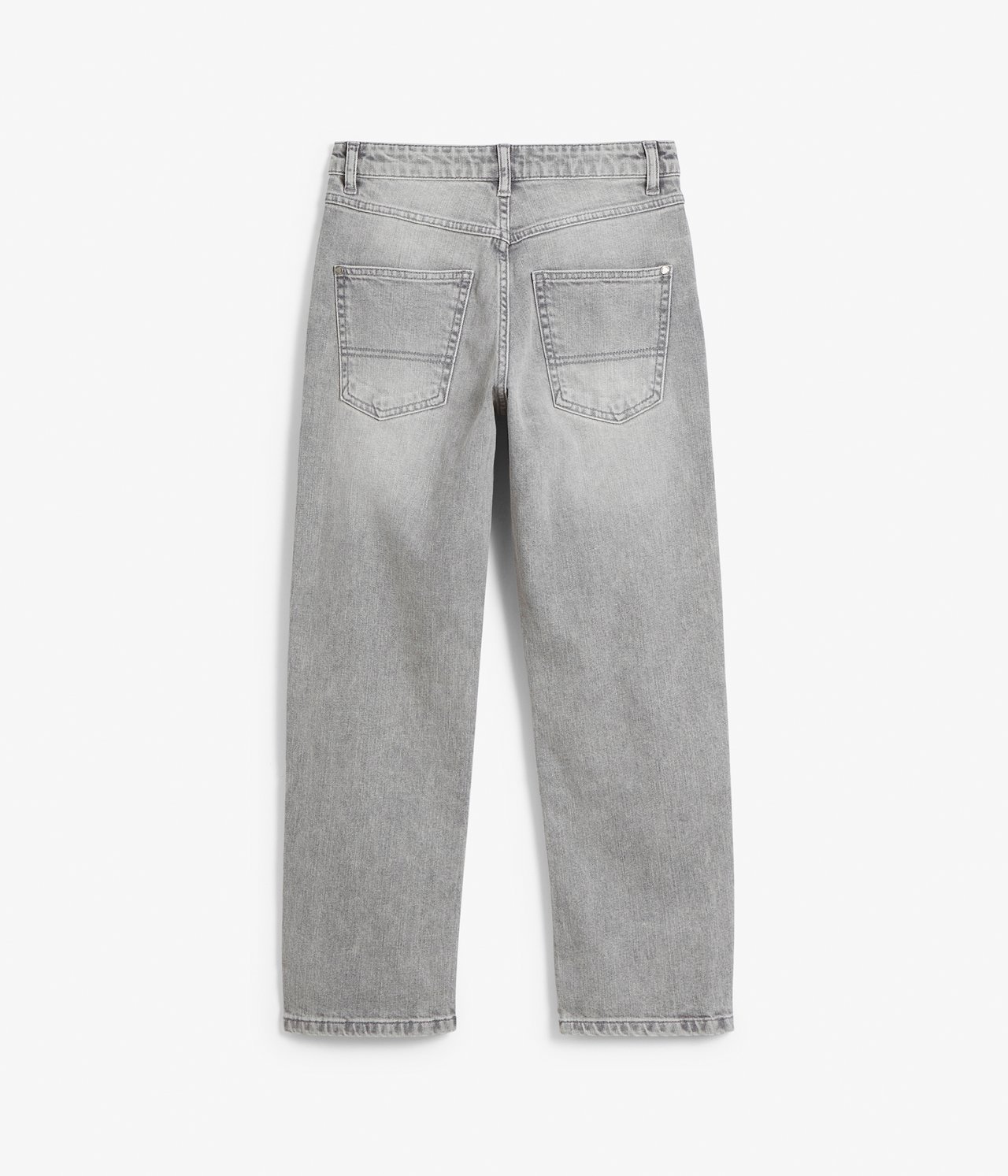 Baggy jeans loose fit - Silvergrå - 7