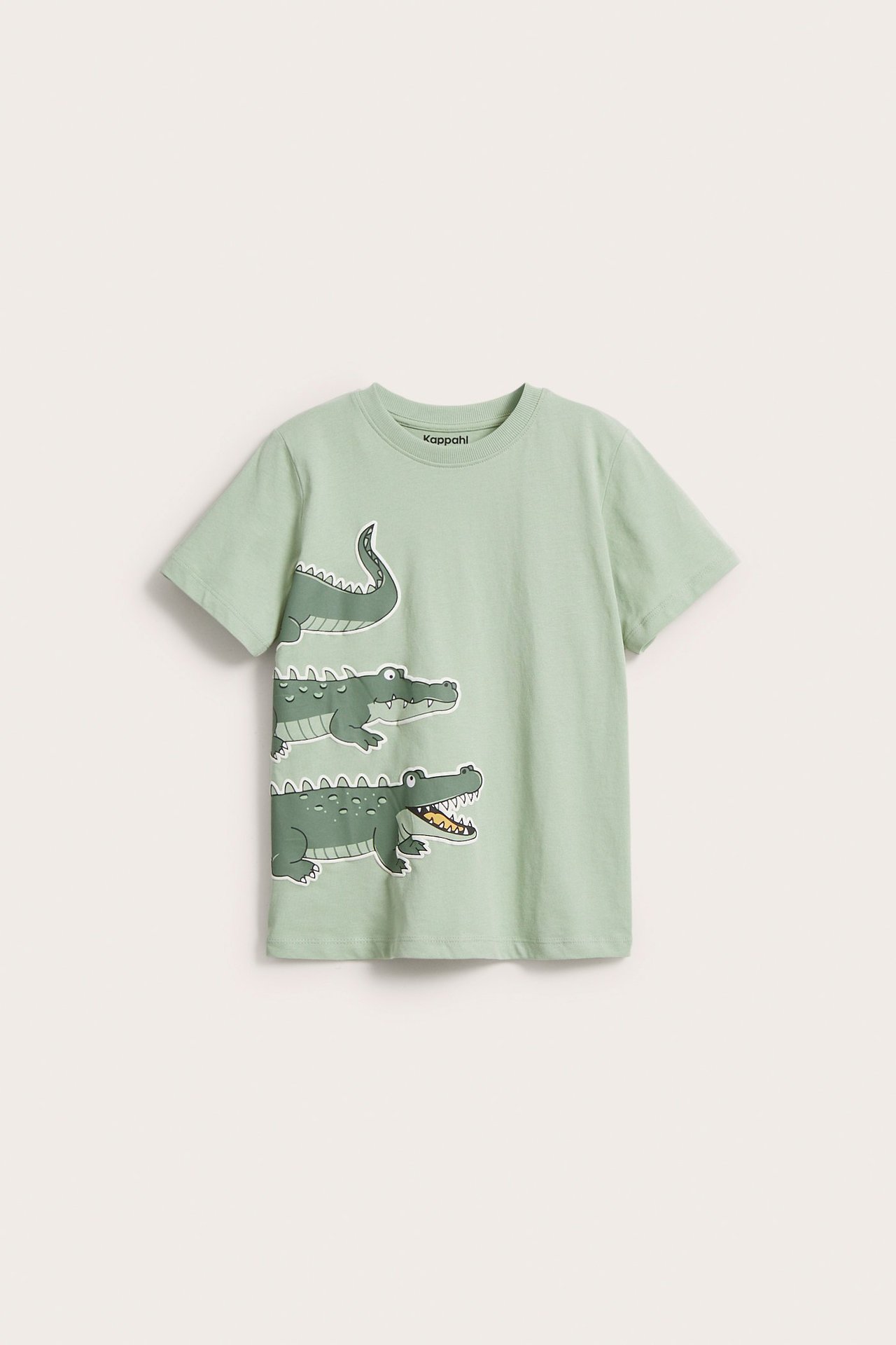 T-paita, jossa on krokotiiliteema