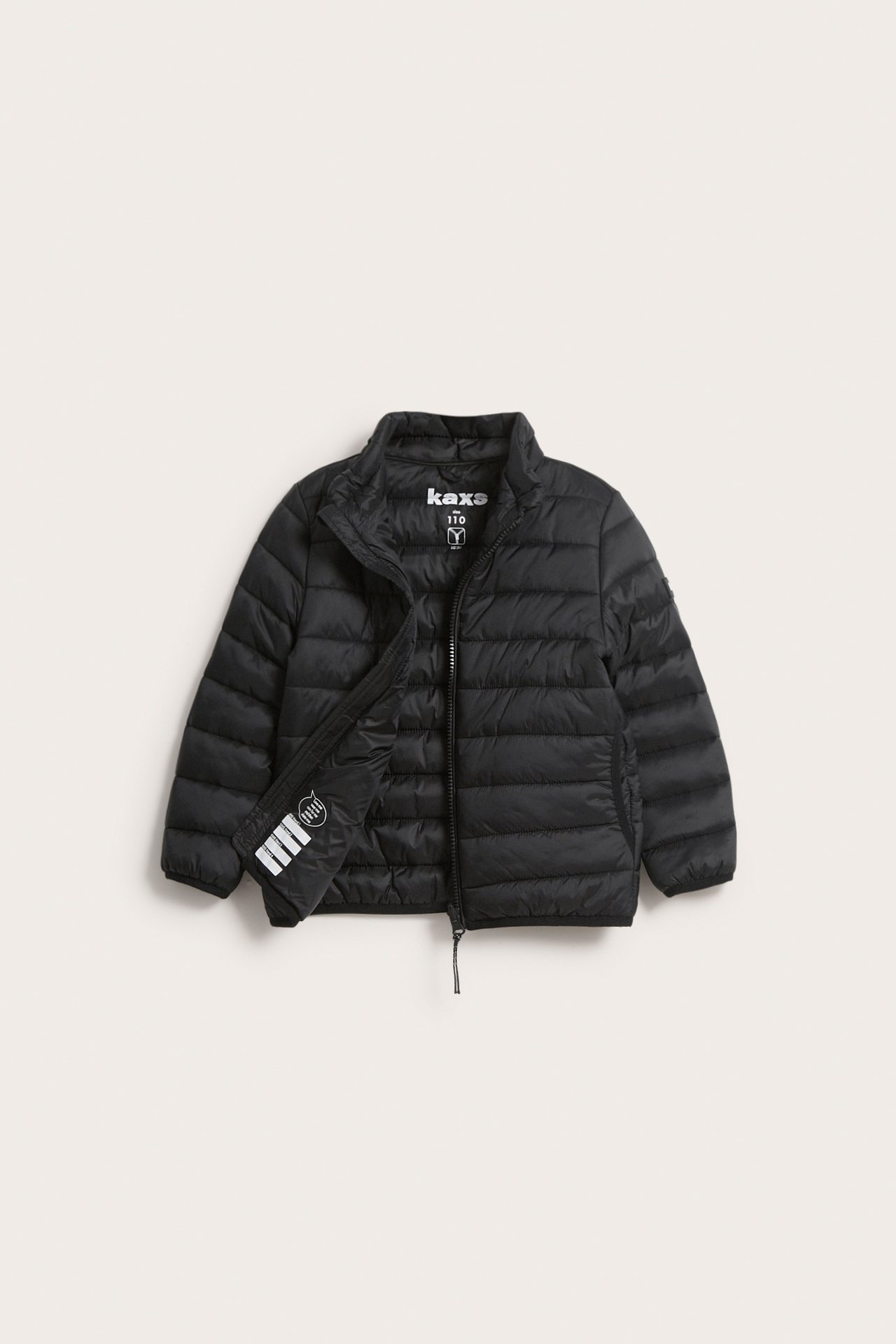 Ocieplana lekka kurtka zip-in / zip-off Kaxs - Czarne - 7