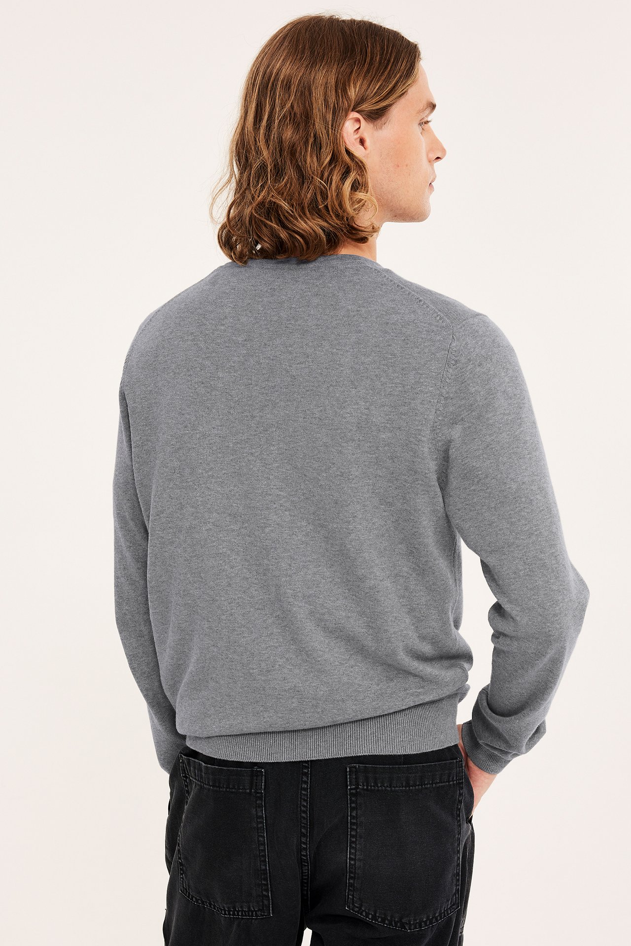 Sweter - Jasnoszary - 10