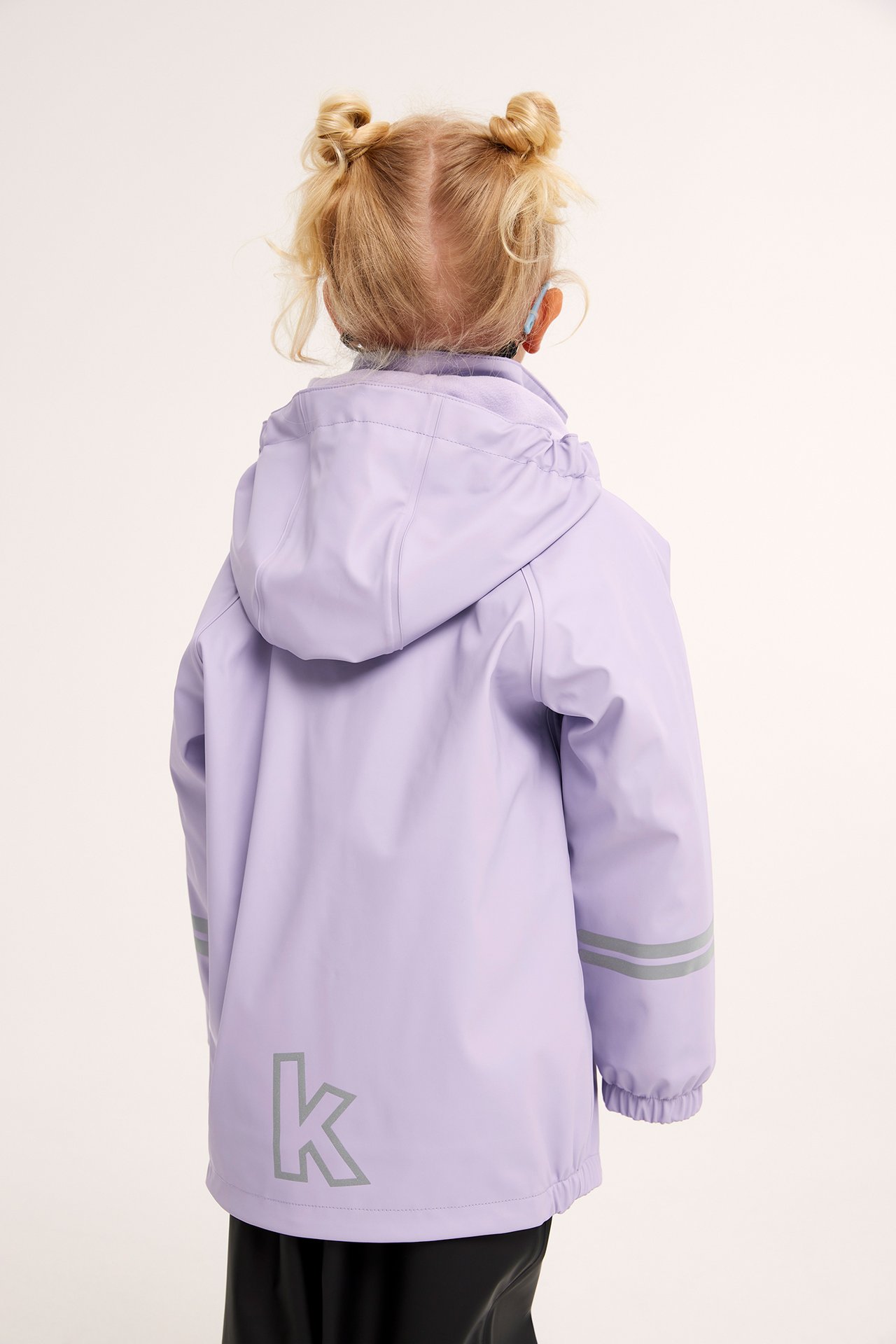 Fleecevuorellinen Kaxs-sadetakki - Violetti - 7