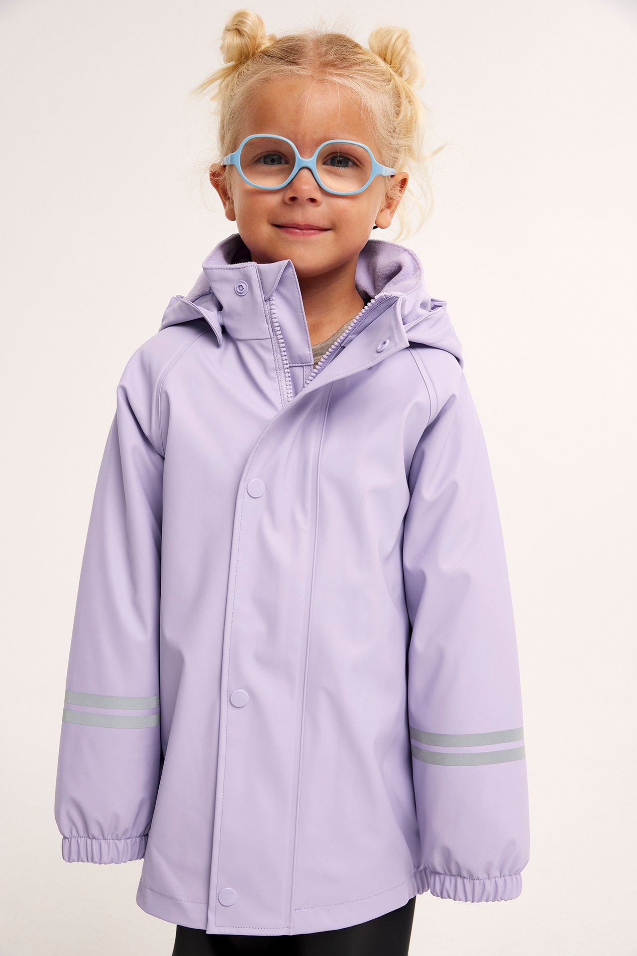 Fleecevuorellinen Kaxs-sadetakki - Violetti - 5