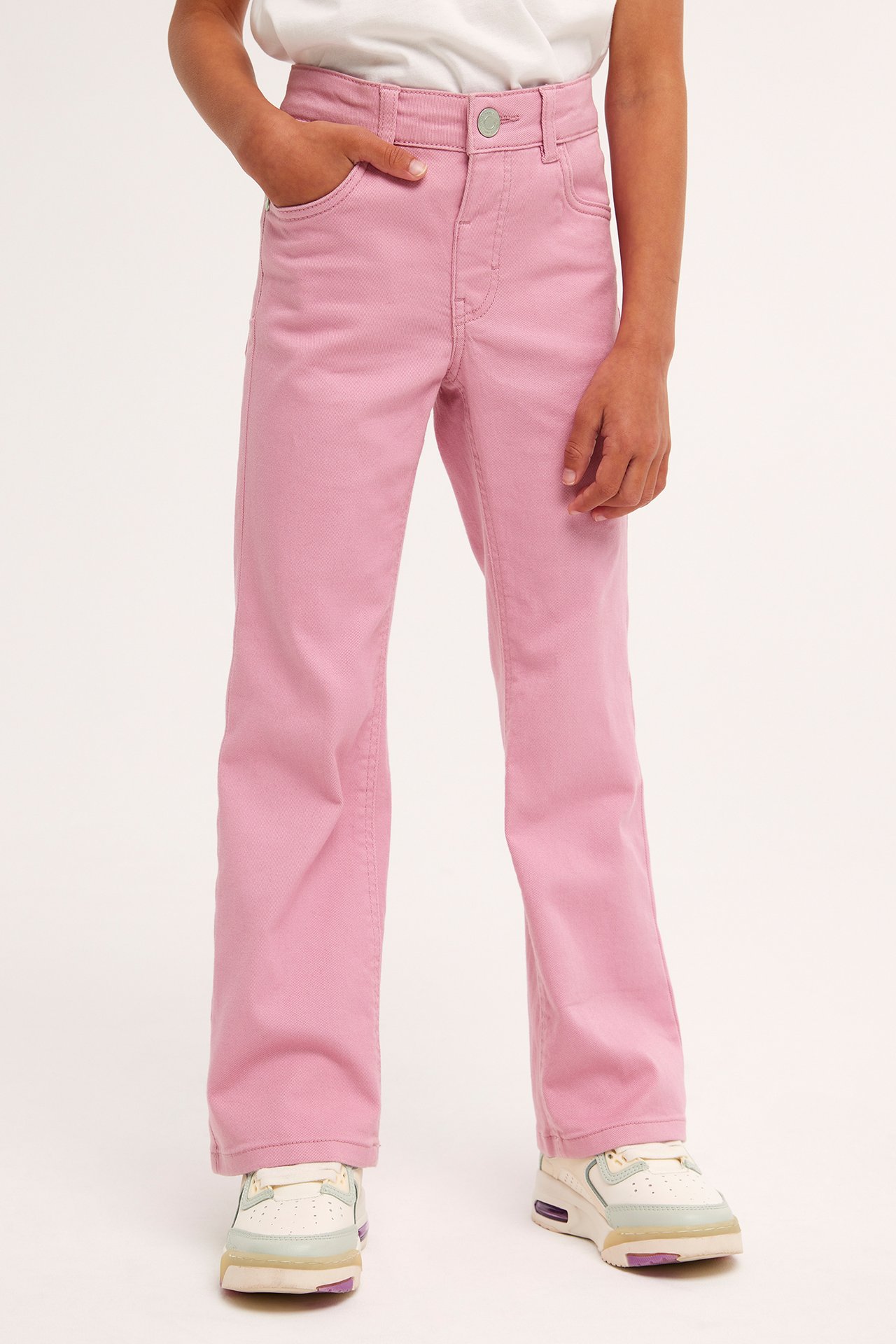 Bootcut jeans - Pinkki - 2