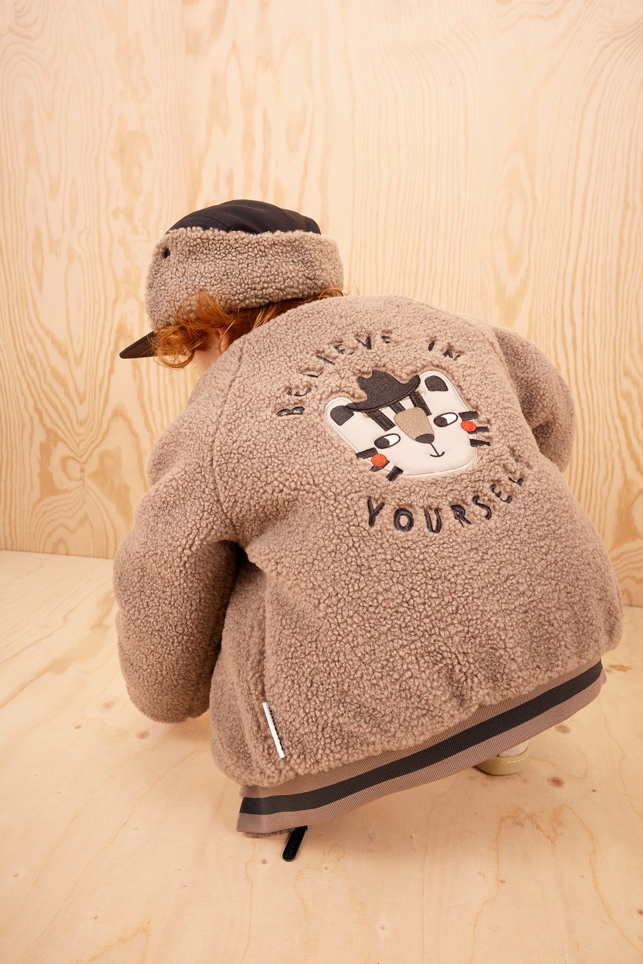 Käännettävä pilottitakki - Beige - 1