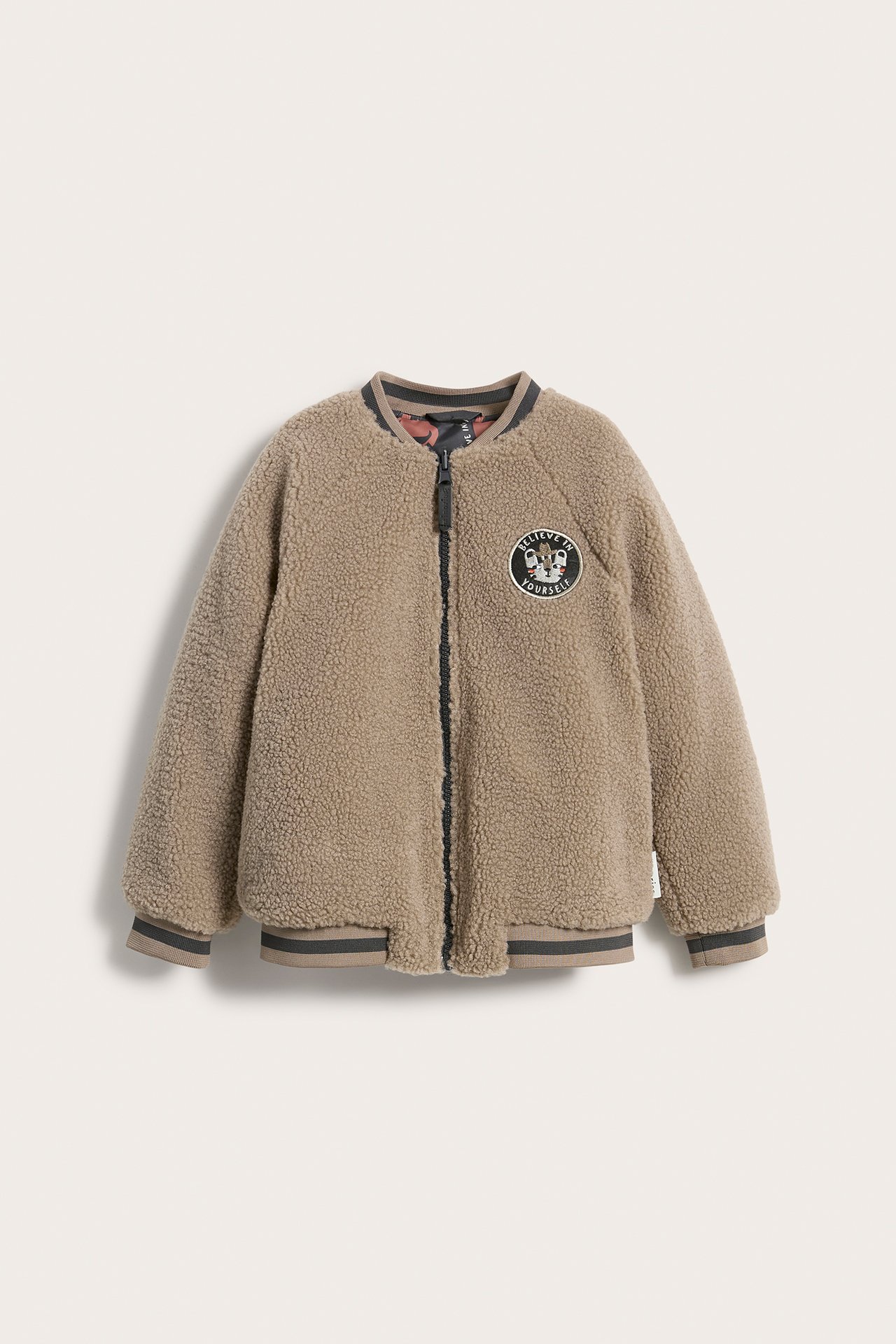 Käännettävä pilottitakki - Beige - 6