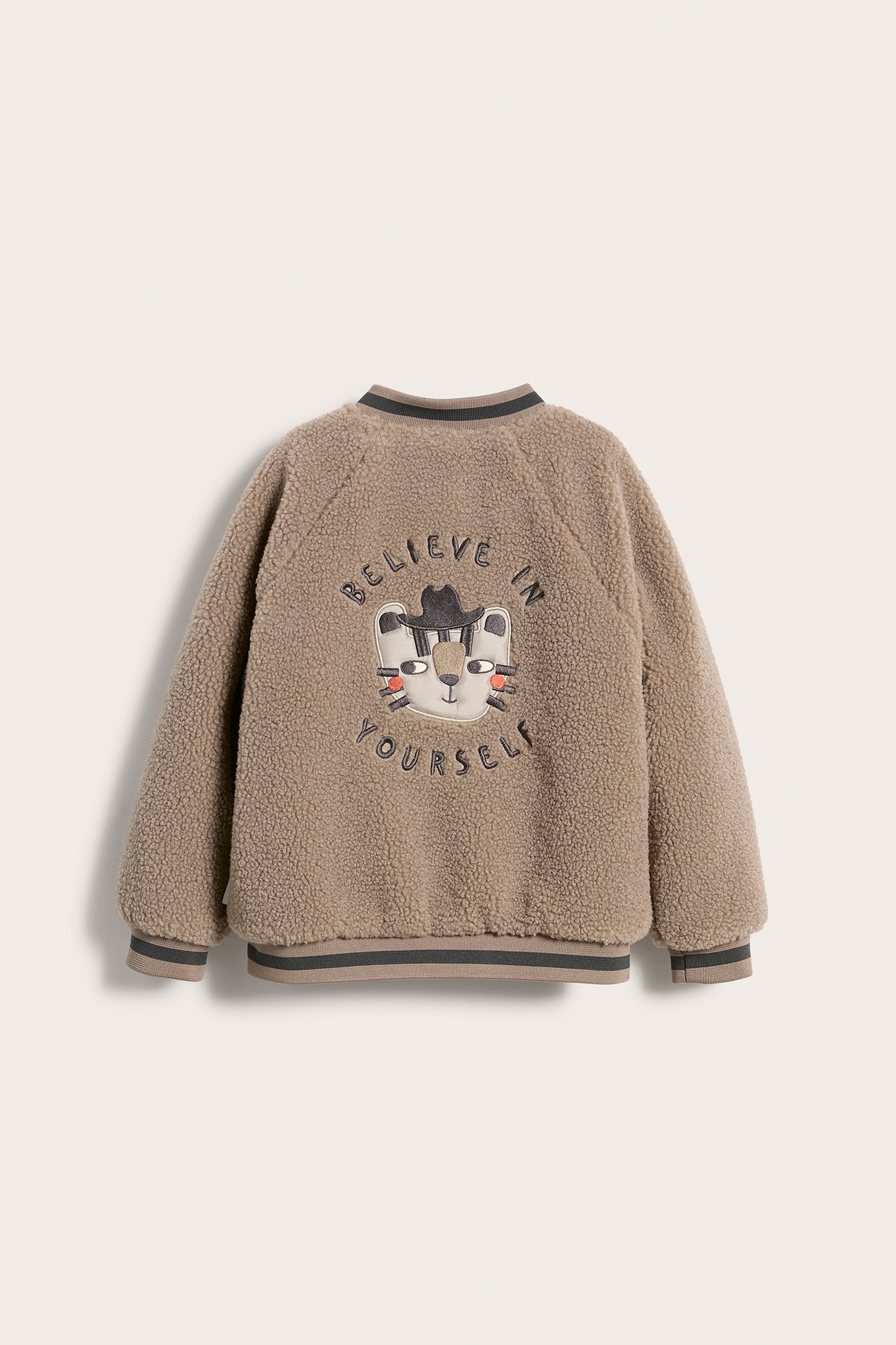 Käännettävä pilottitakki - Beige - 7