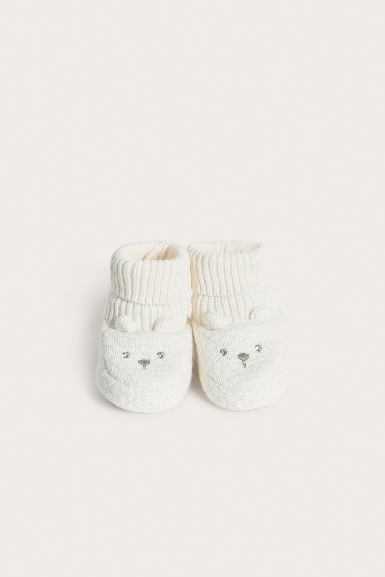 Kapcie dla niemowląt - Offwhite - 2