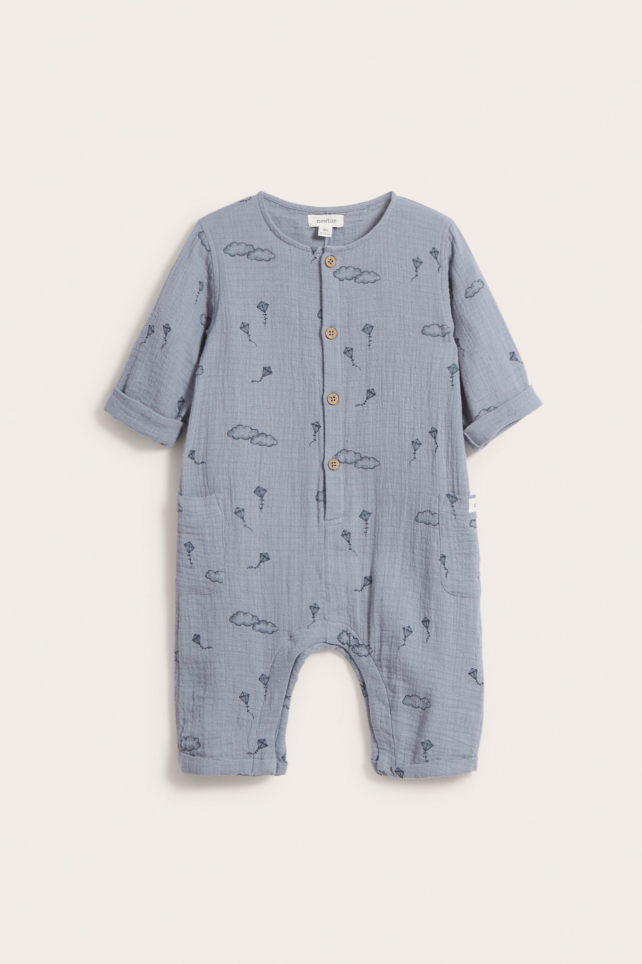 Jumpsuit - Ljusblå - 2