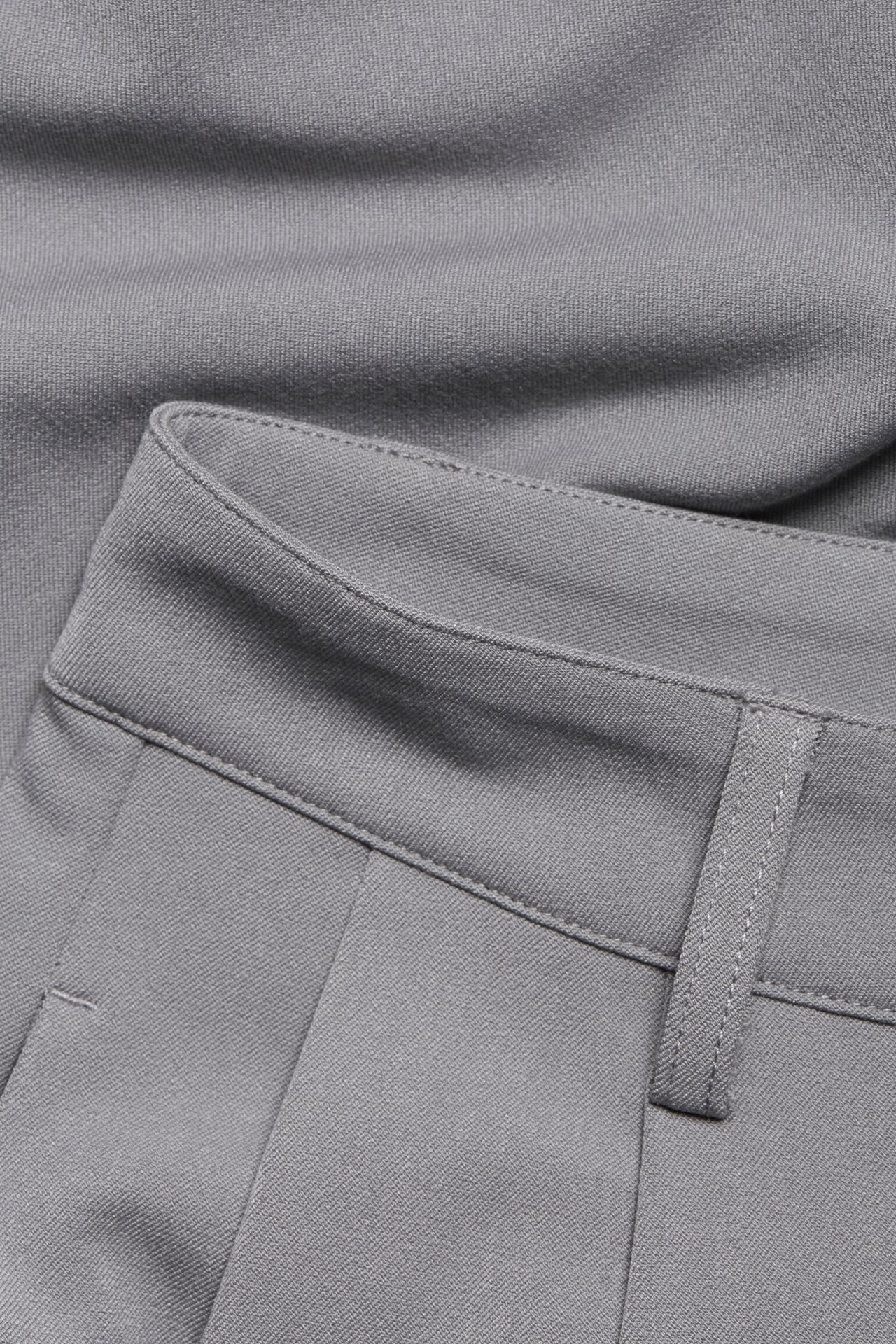 Luźne spodnie - Szary - 5