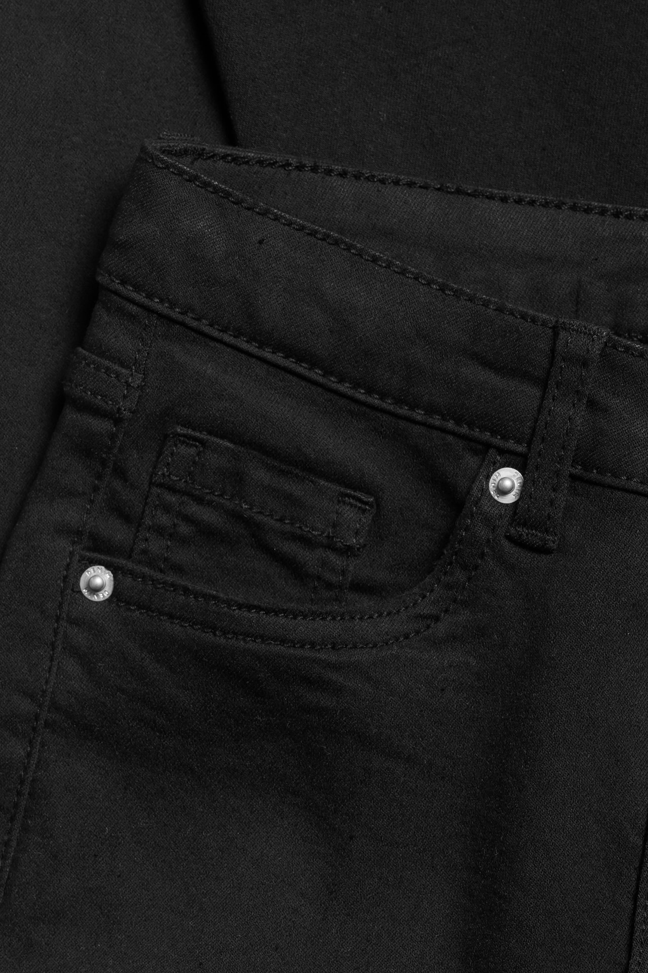 Bootcut jeans mid waist - Svart - 4
