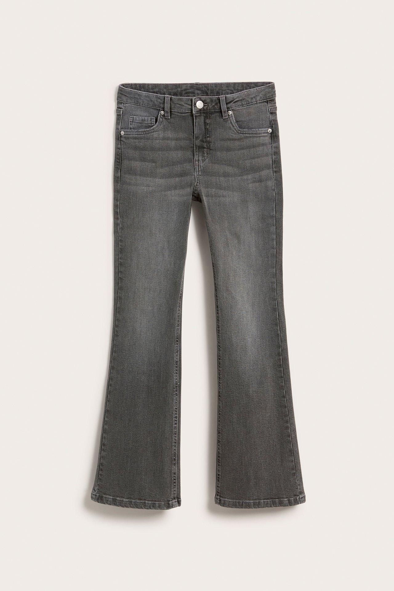 Bootcut jeans mid waist - Hopeanharmaa - 7