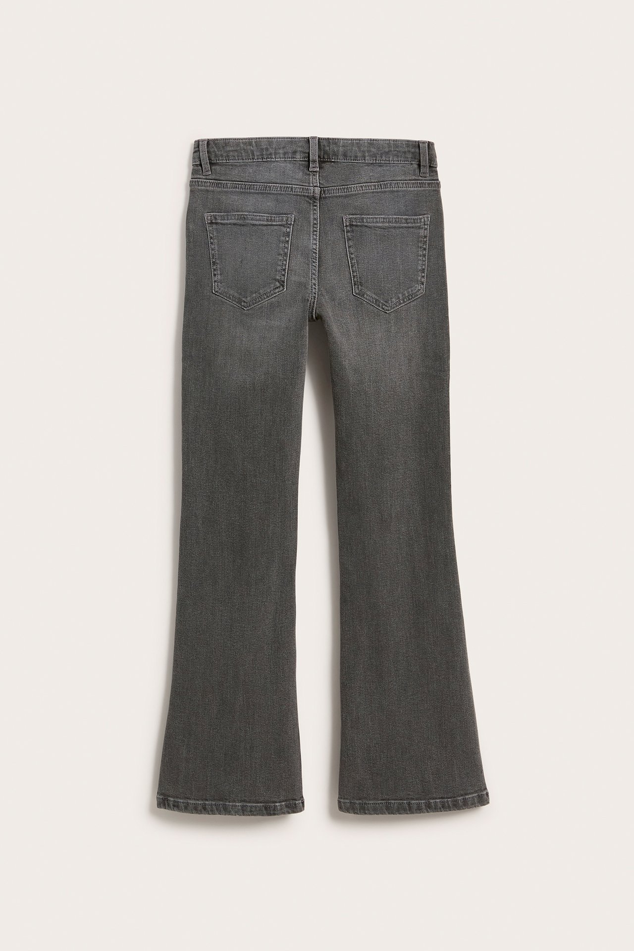 Bootcut jeans mid waist - Hopeanharmaa - 8