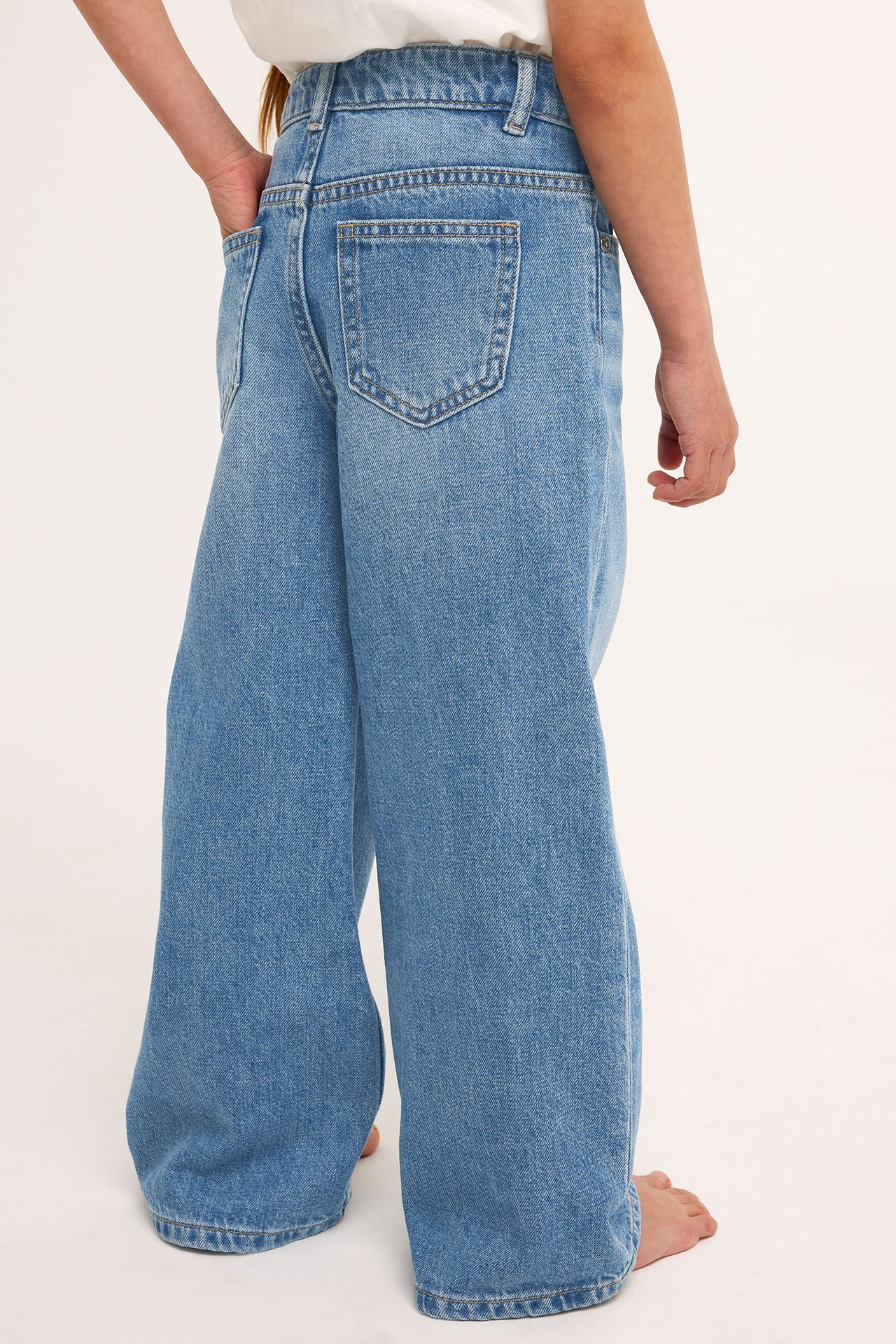 Wide jeans mid waist - Denim - 6