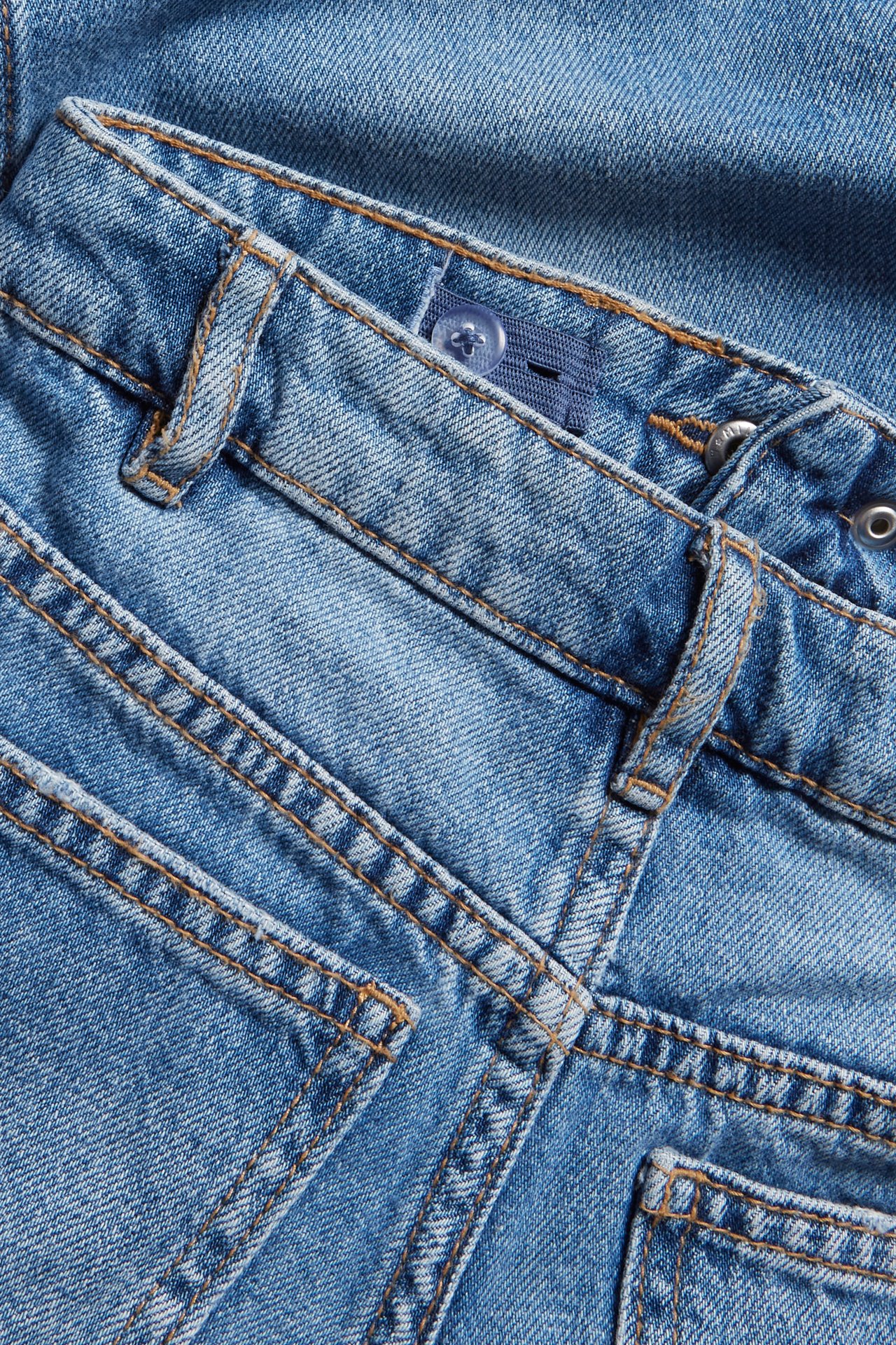 Wide jeans mid waist - Denim - 7