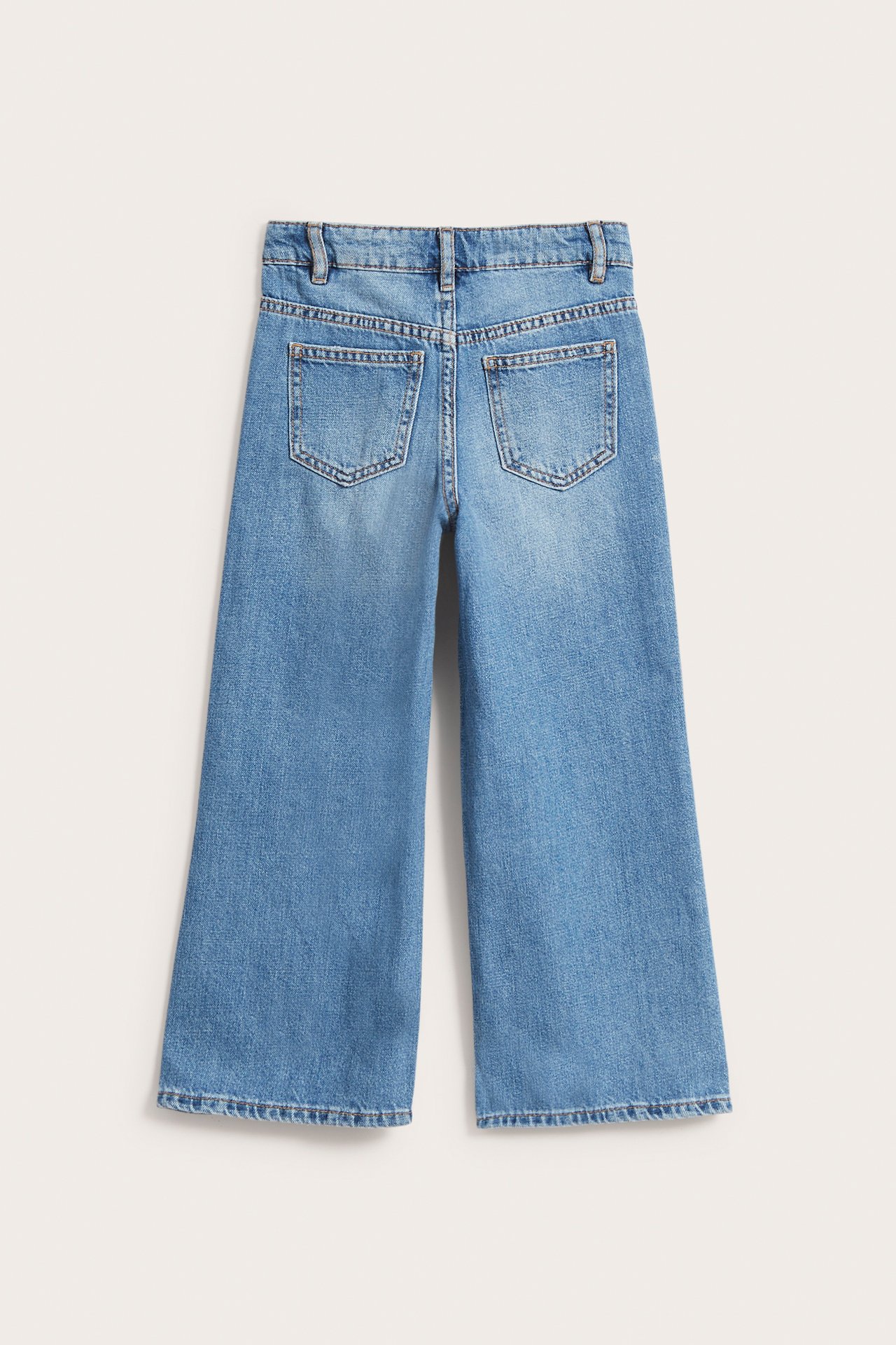 Wide jeans mid waist - Denim - 9