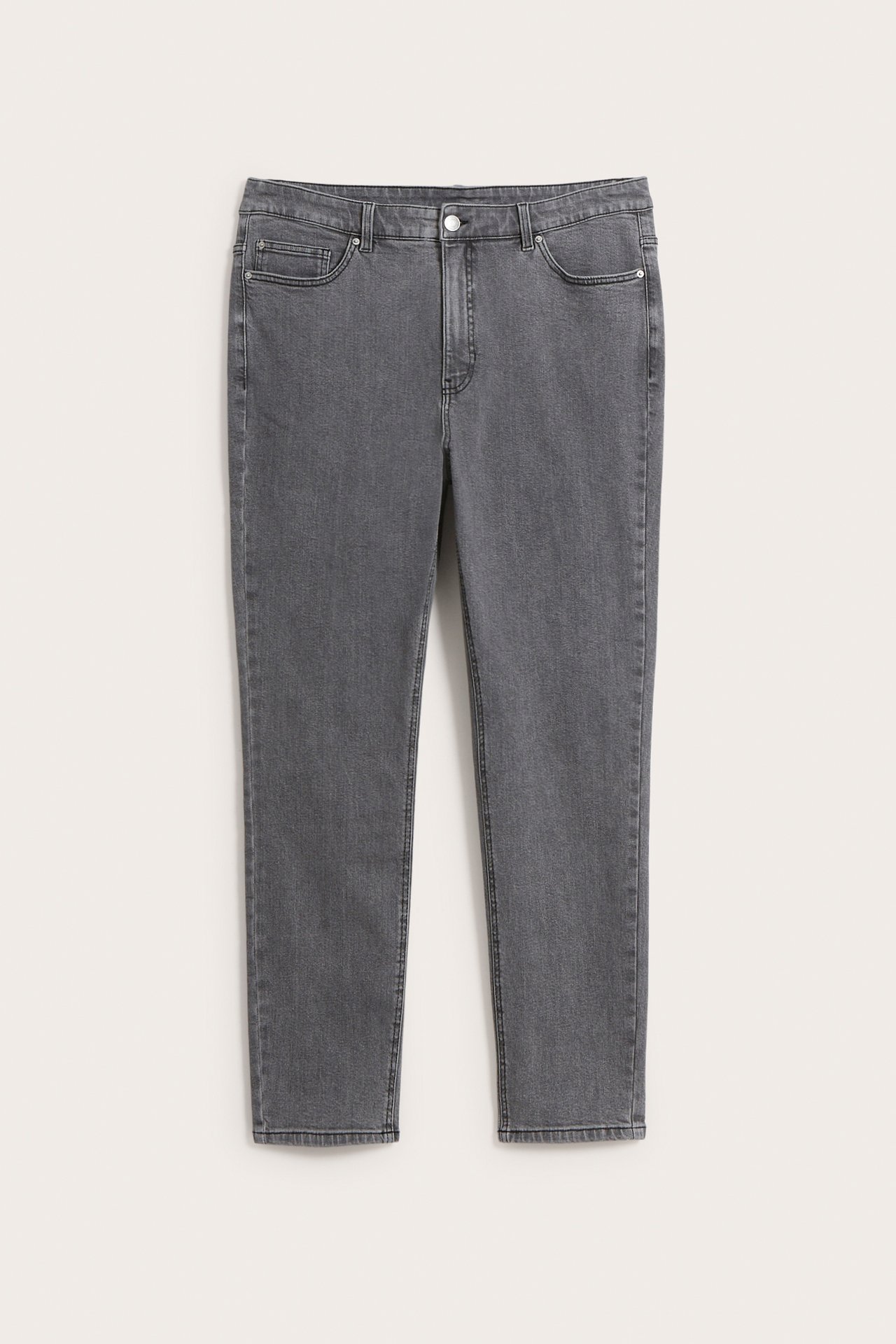 Slim jeans high waist - Hopeanharmaa - 6