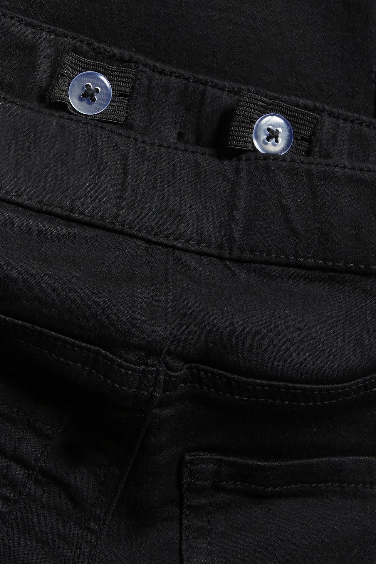Bootcut jeggings - Czarne - 4