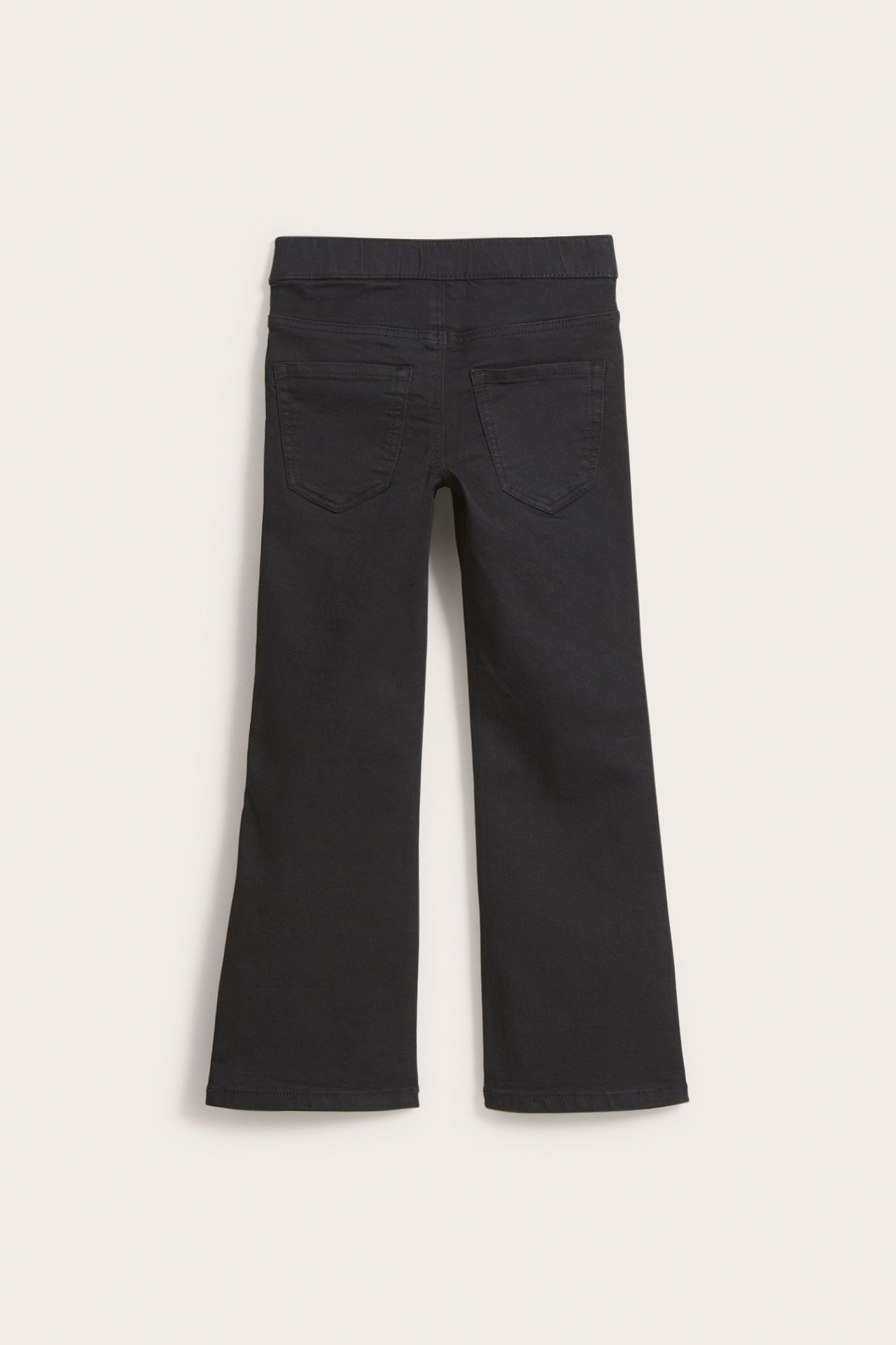 Bootcut jeggings - Czarne - 6